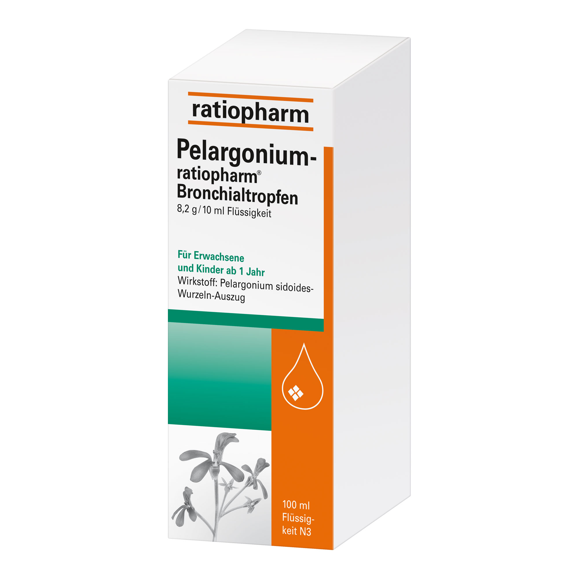 Pelargonium-Ratiopharm Bronchialtropfen - None