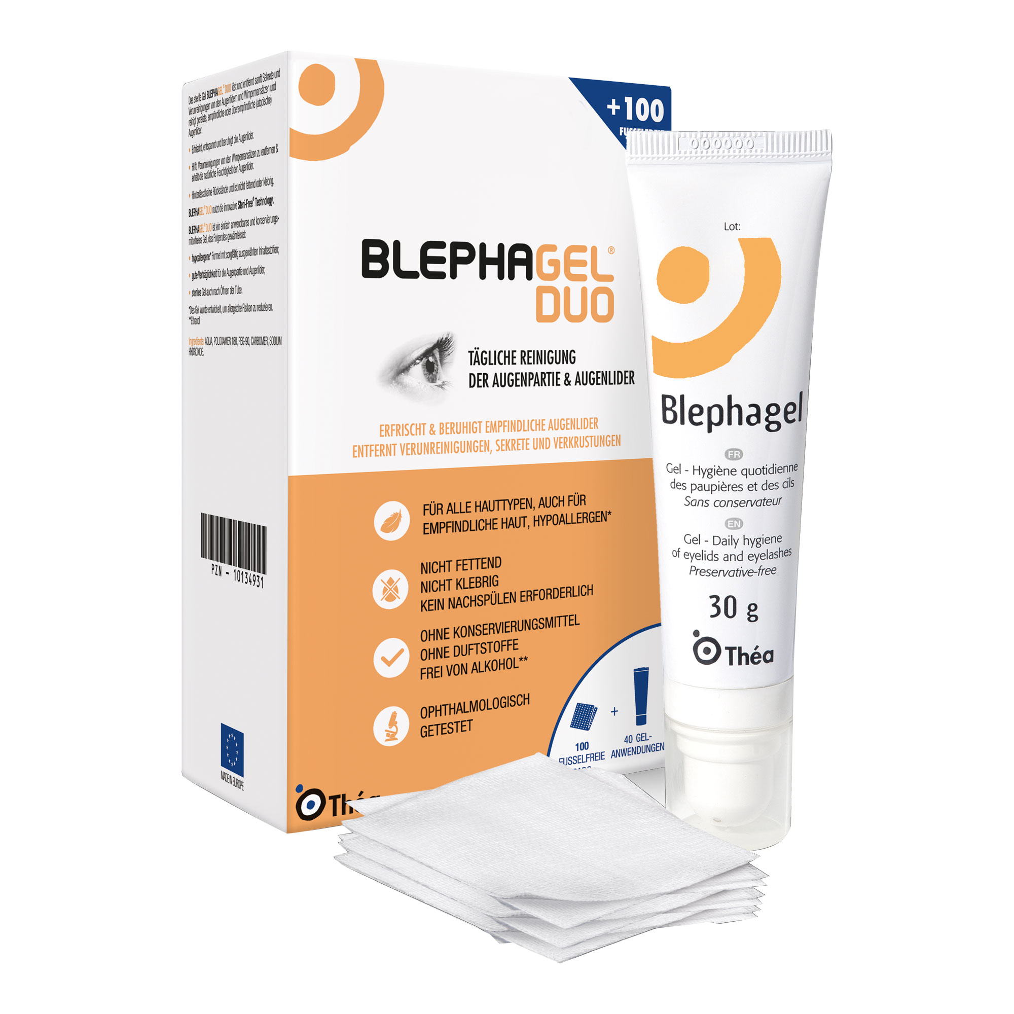 Blephagel Duo 30 g + Pads