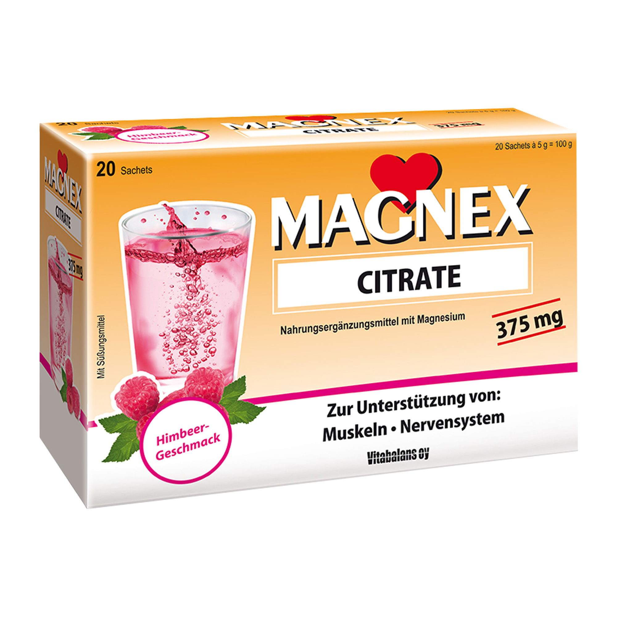 Magnex Citrate 375 Mg Beutel - None