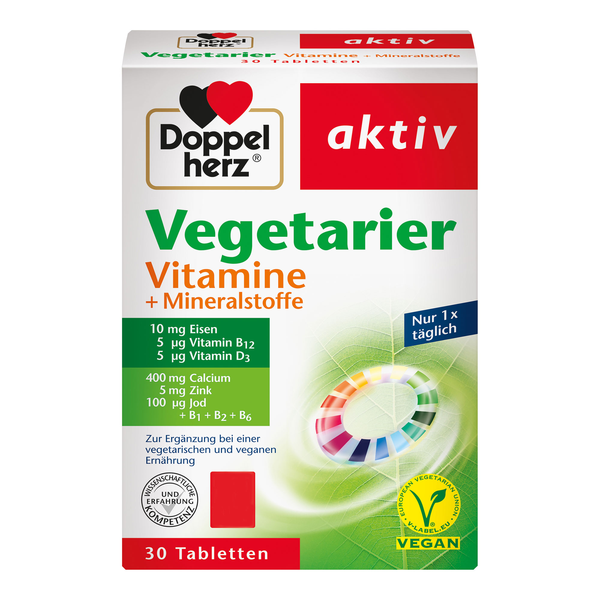 Doppelherz Vegetarier Vitamine+Mineralstoffe Tabletten