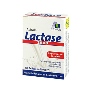 Lactase 3500 FCC Tabletten im Klickspender