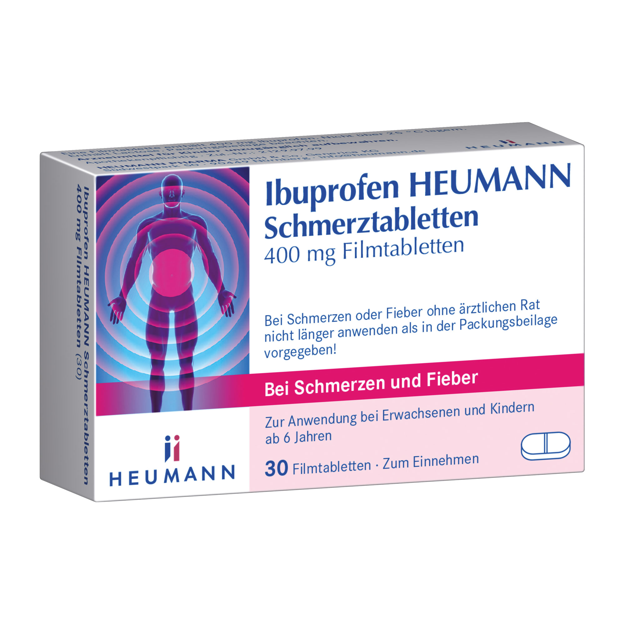 Ibuprofen Heumann Schmerztabletten 400 Mg - None