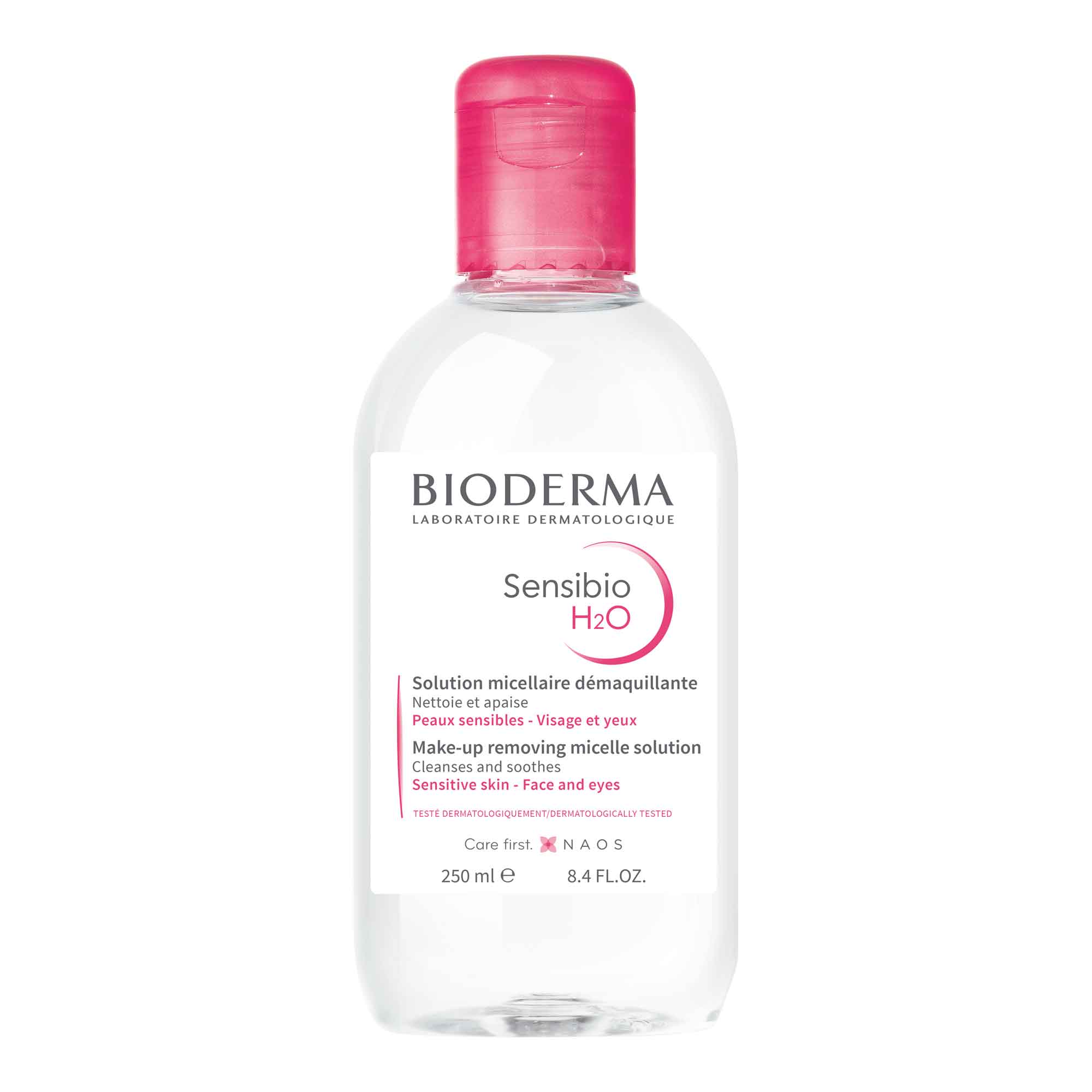 Bioderma Sensibio H2O AR Mizellenwasser für empfindliche Haut mit der Neigung zum Erröten 250 ml