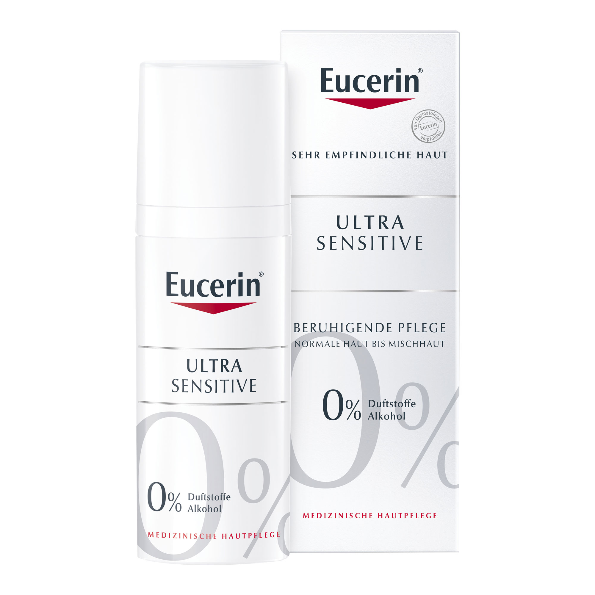 Eucerin UltraSensitive Beruhigende Pflege für normale bis Mischhaut