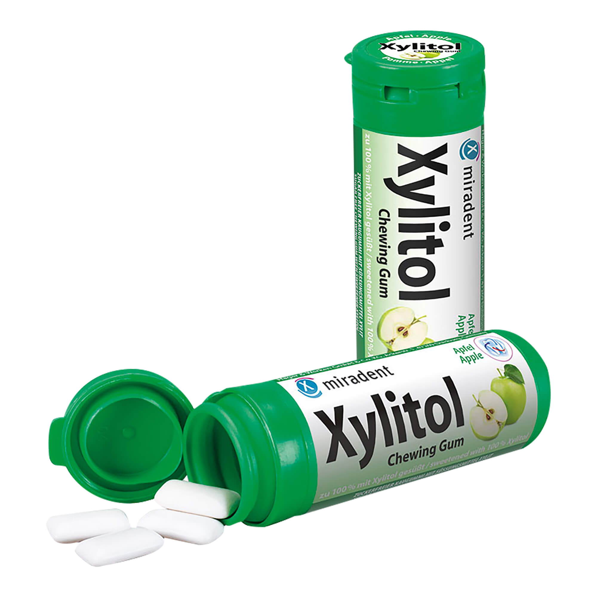 Miradent Xylitol Chewing Gum Kids Apfel - None