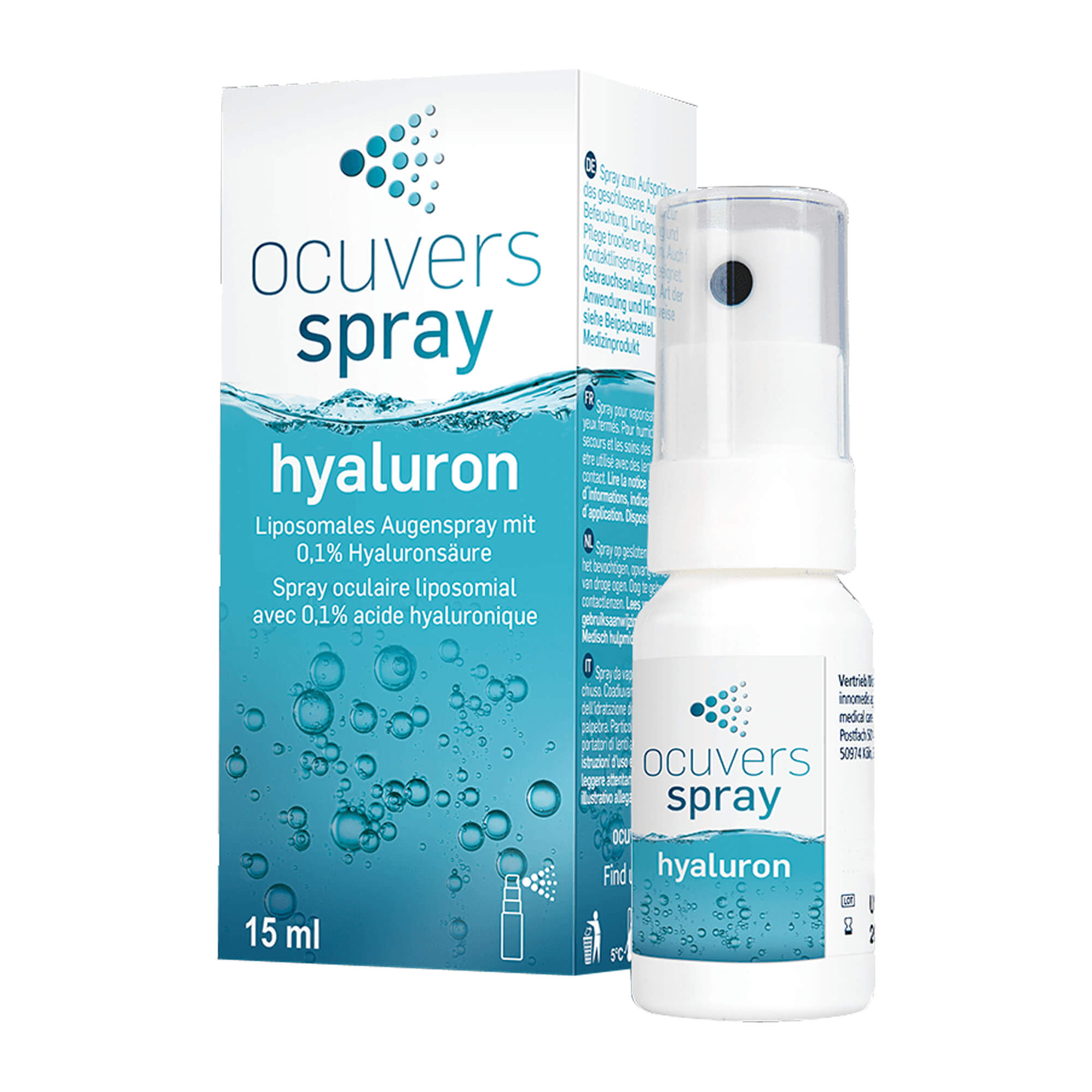 Ocuvers Spray Hyaluron - None