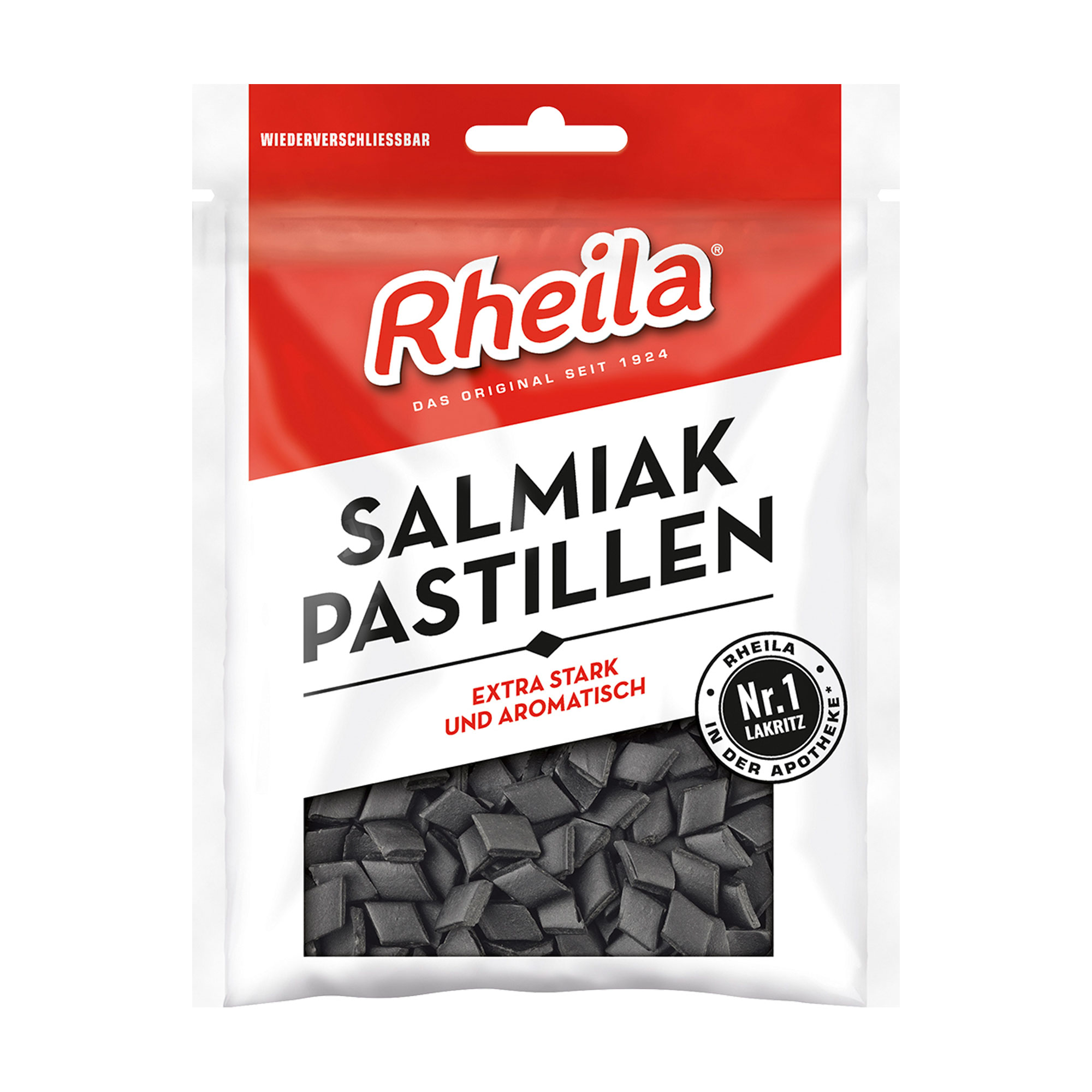 Rheila Salmiak Pastillen Mit Zucker - None