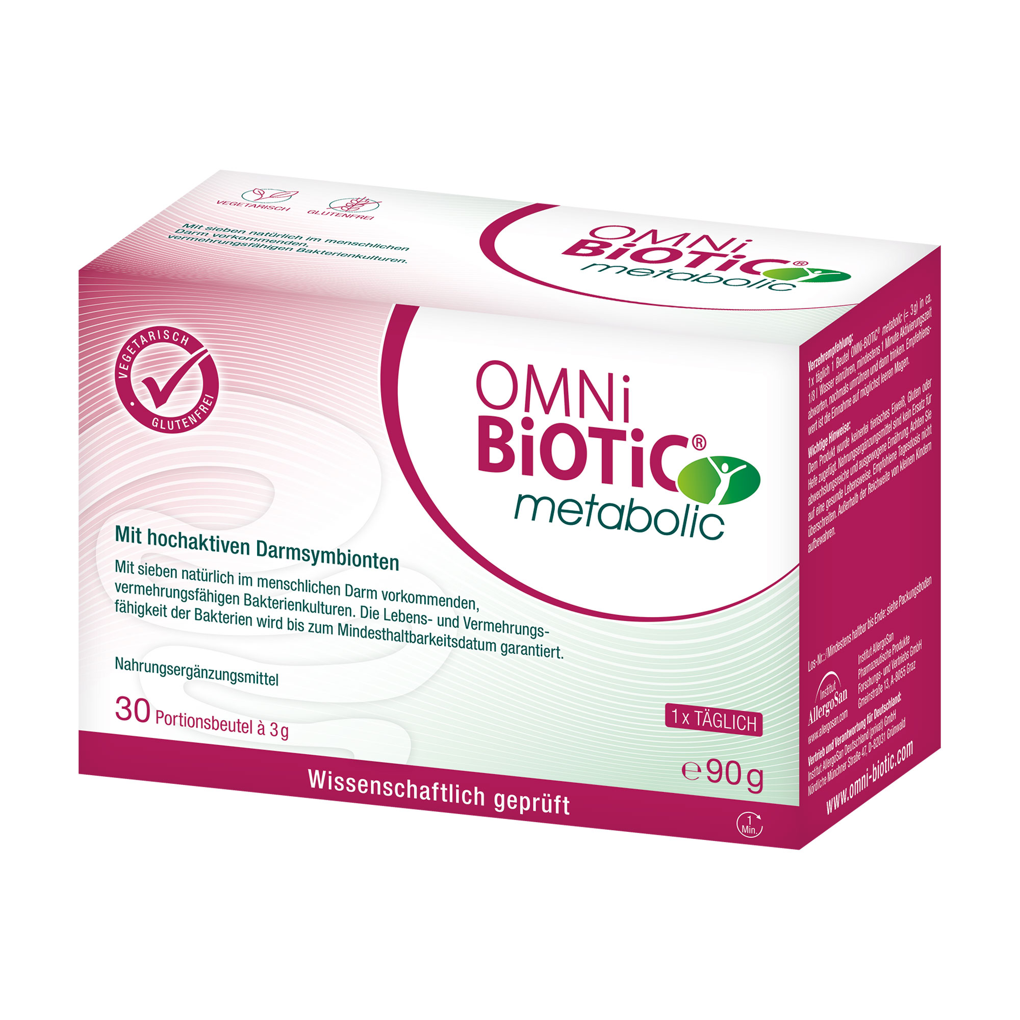 Omni Biotic metabolic Beutel