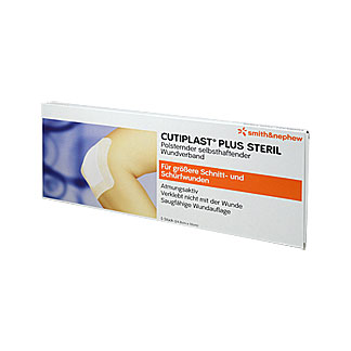 Cutiplast Plus steril 10x24,8 cm Verband