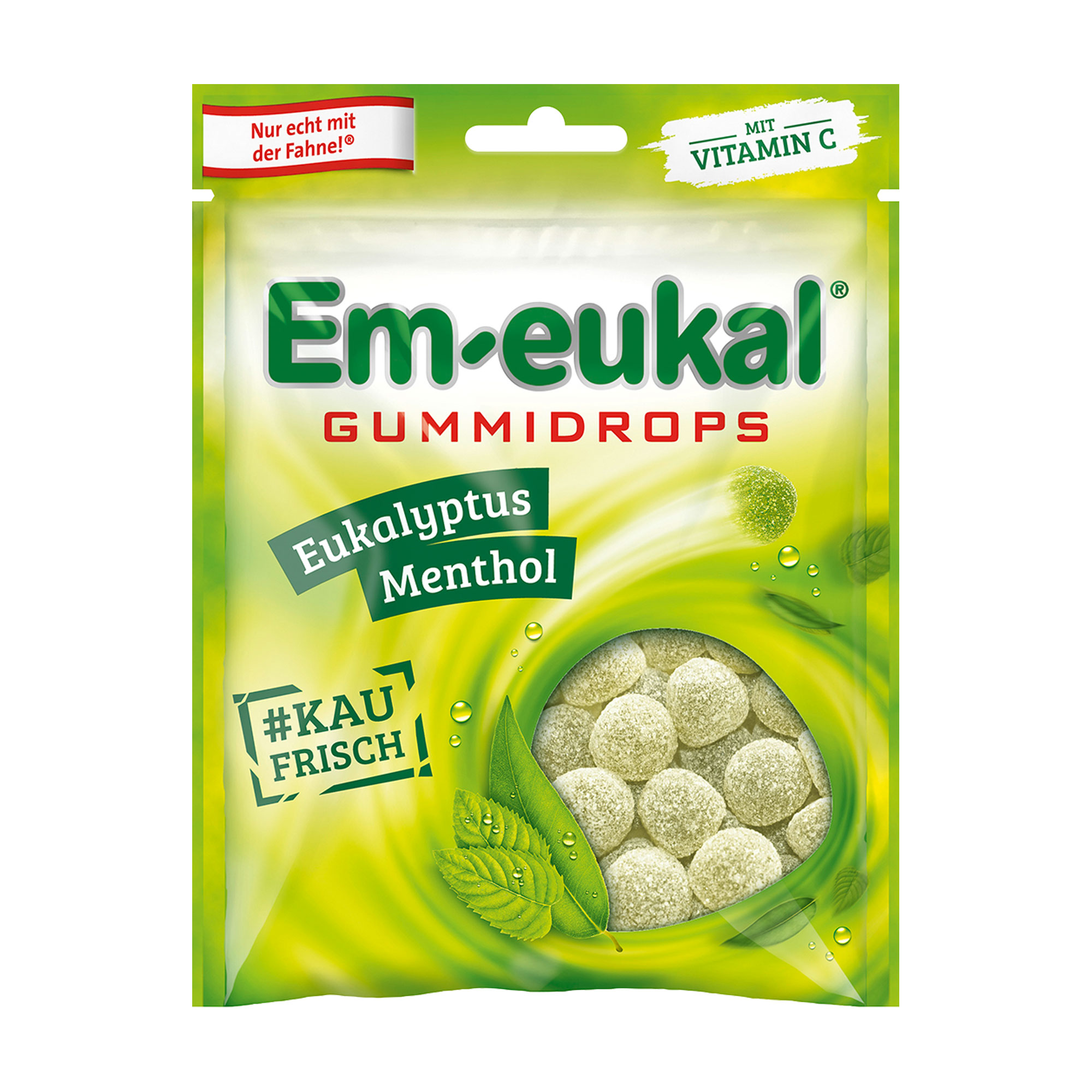 Em Eukal Gummidrops Eukalyptus-Menthol Zuckerhaltig - None