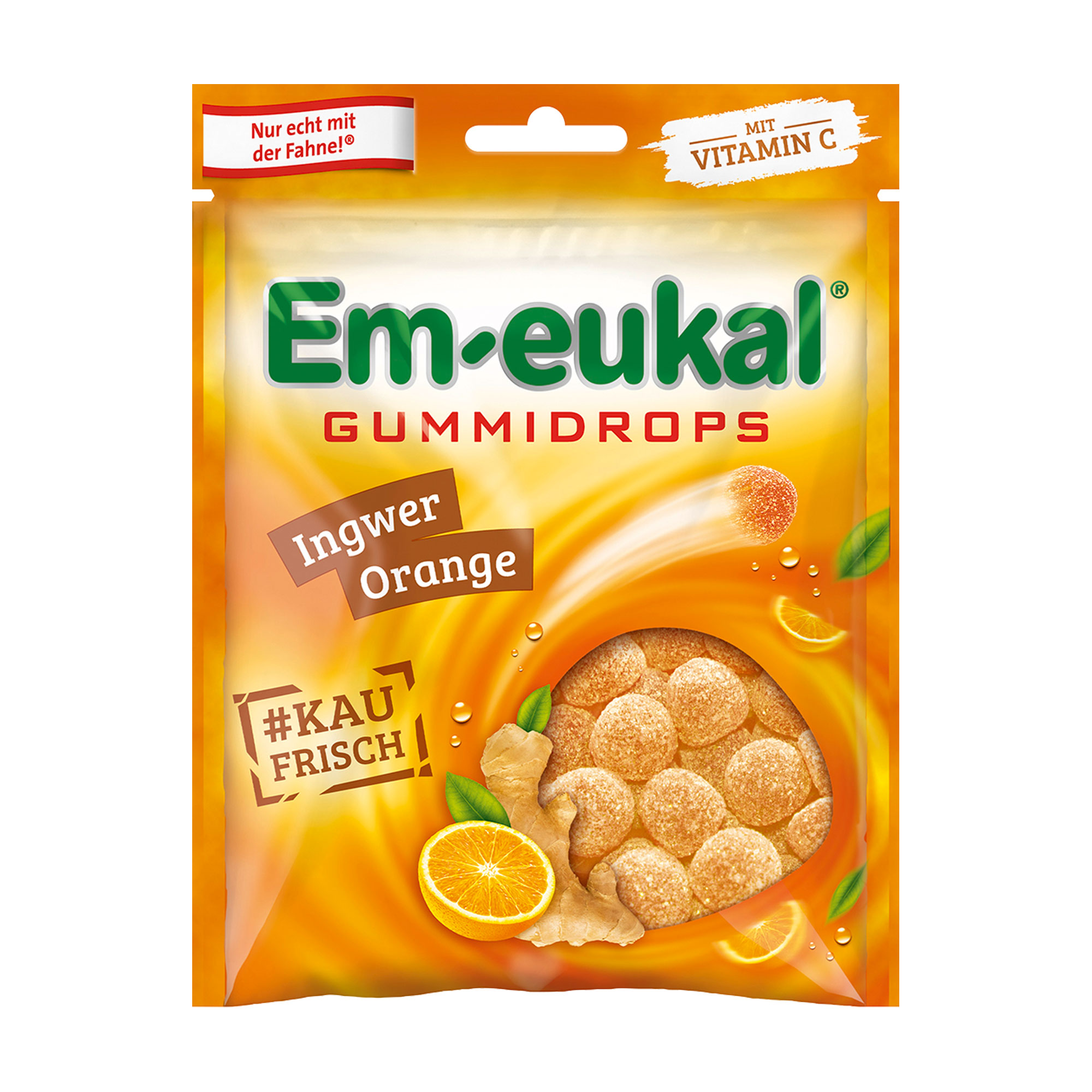 Em Eukal Gummidrops Ingwer-Orange Zuckerhaltig - None