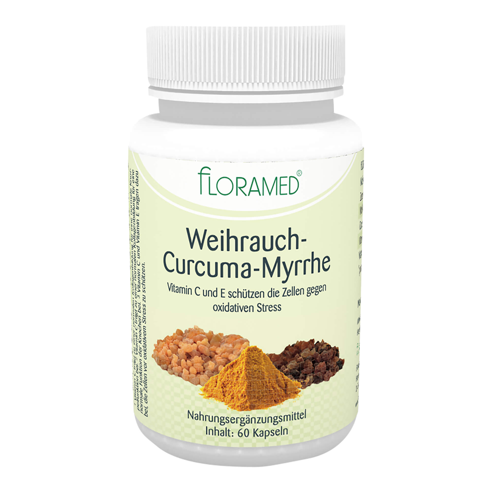 Floramed Weihrauch-Curcuma-Myrrhe-Kapseln - None