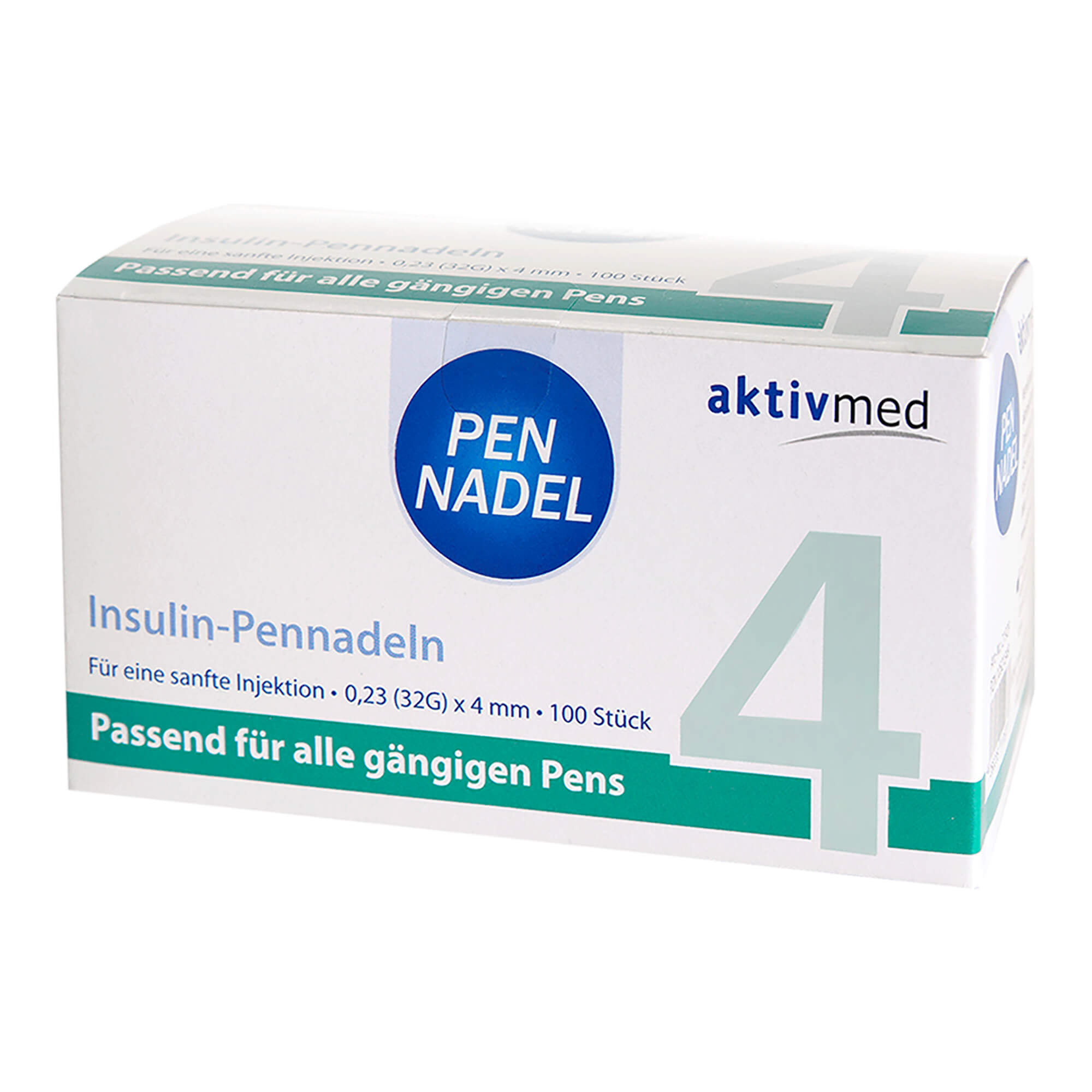 Pennadel Universal 4 Kanülen 0,23x4 mm 32 G