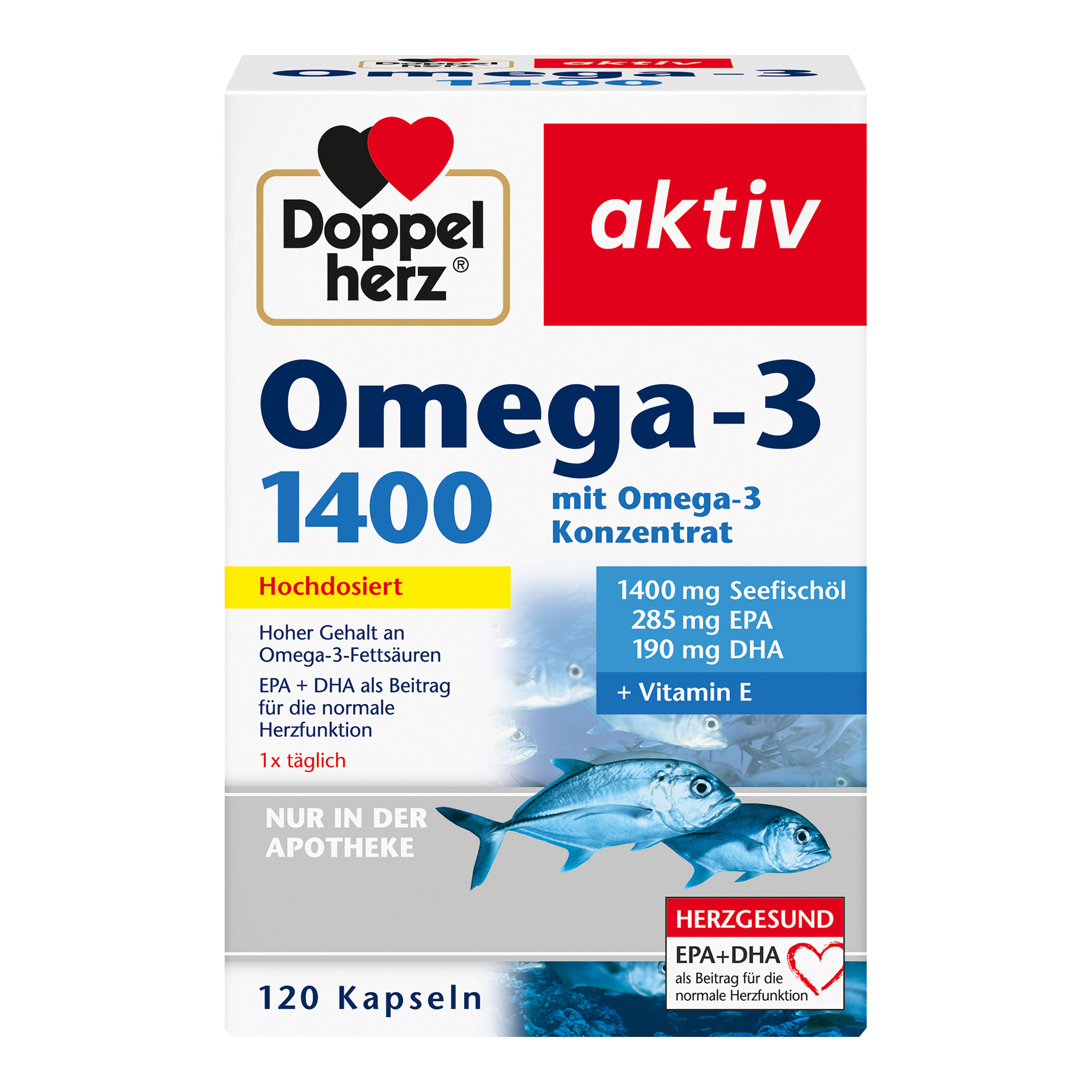 Doppelherz Omega-3 1.400 Kapseln - None