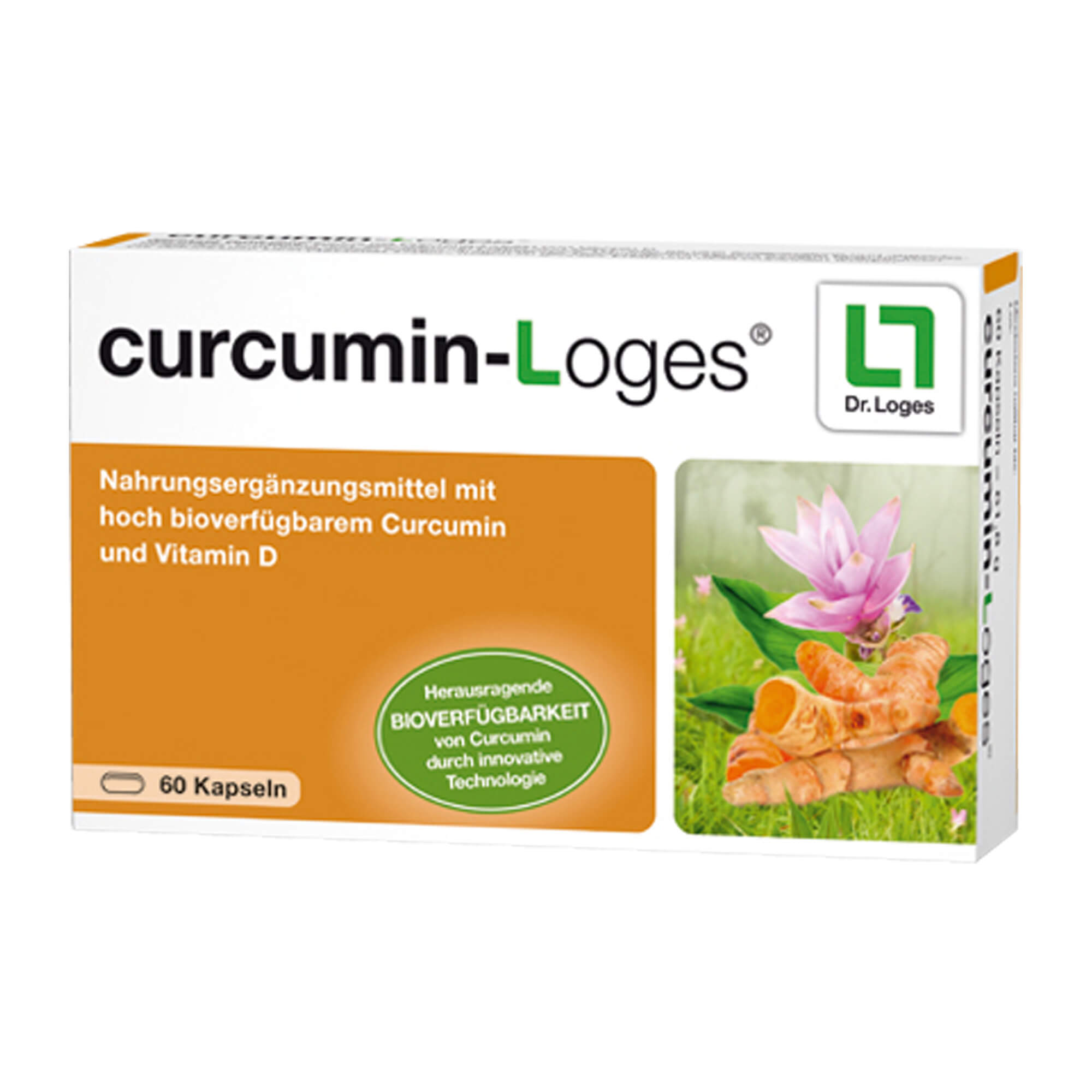 Curcumin-loges Kapseln