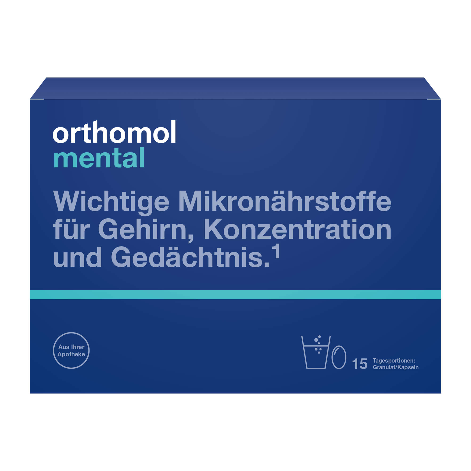 Orthomol Mental Granulat+Kapseln 15 Tagesportionen - None