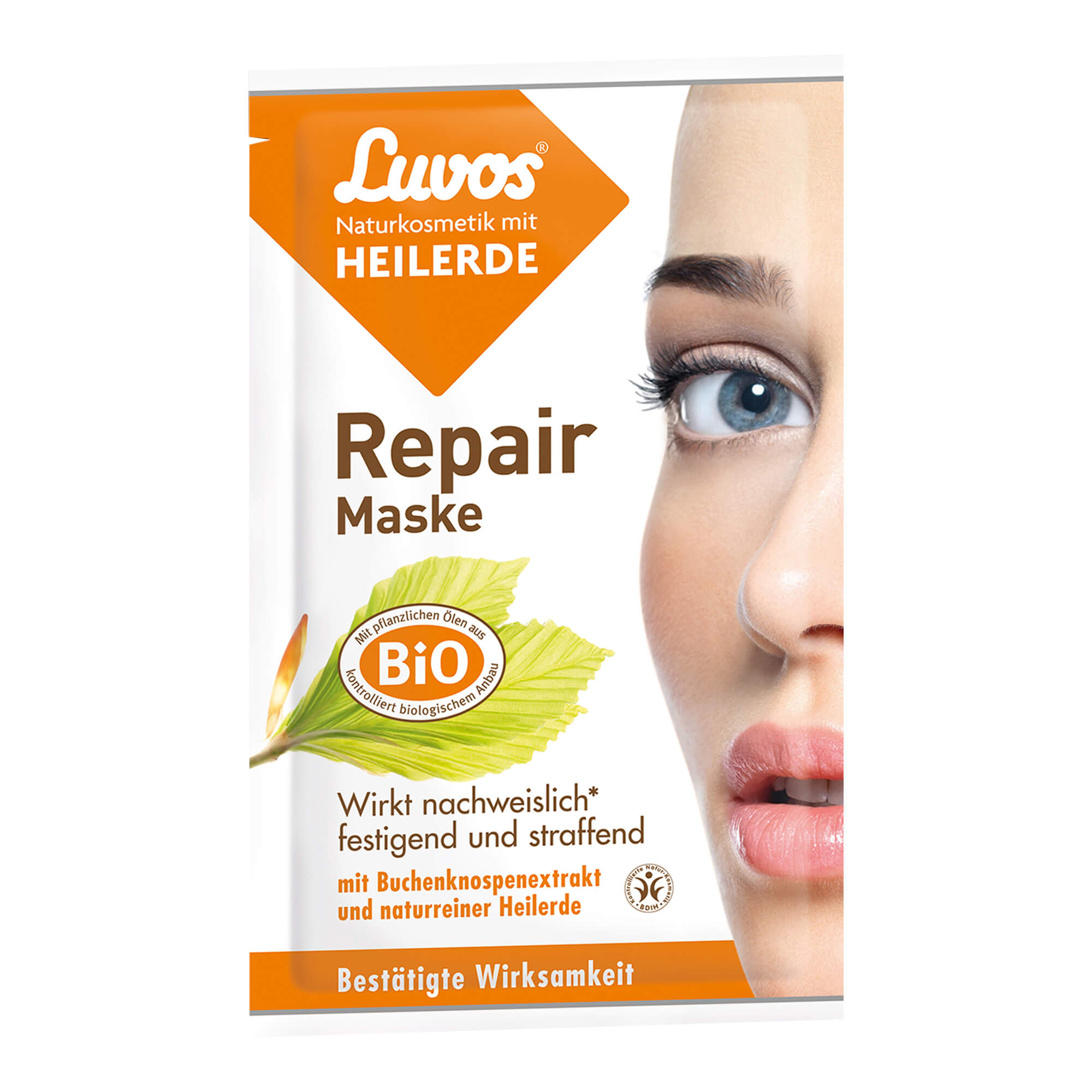 Luvos Naturkosmetik Heilerde Repair Maske - None