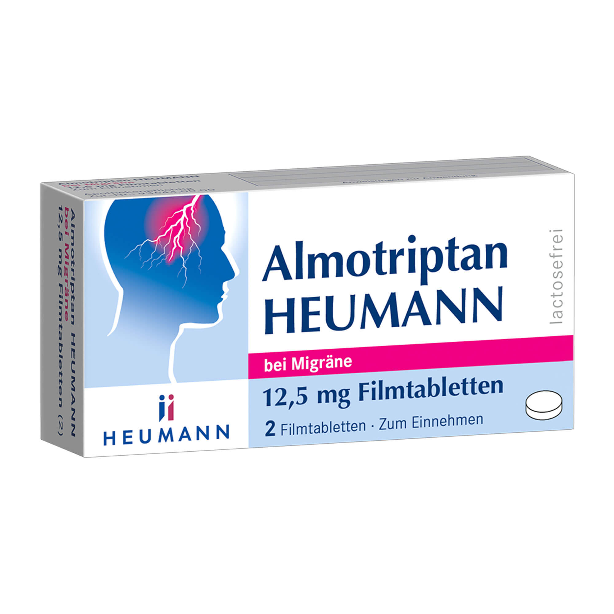 Almotriptan Heumann Bei Migräne 12,5 Mg Filmtabletten - None