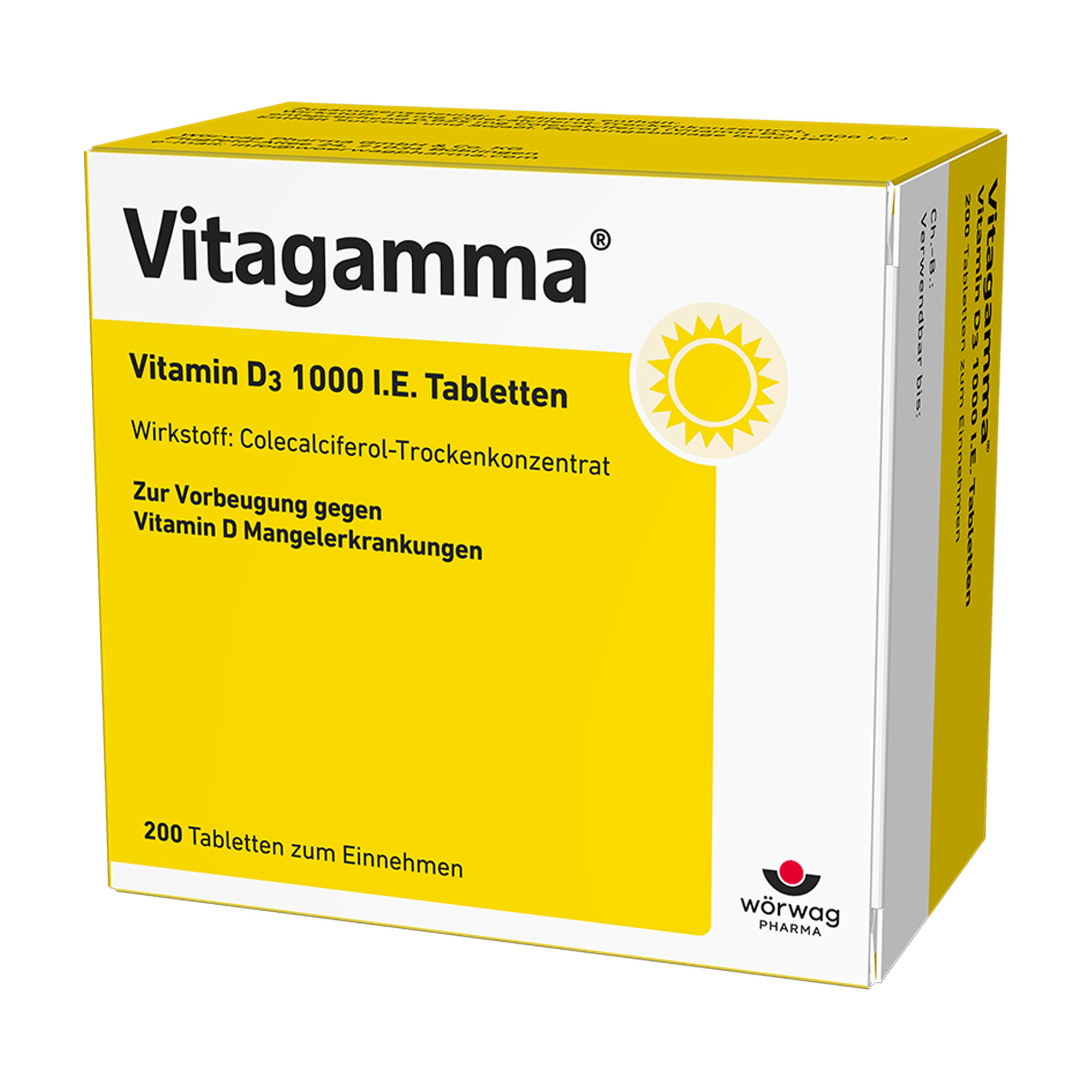 Vitagamma Vitamin D3 1.000 I.E. Tabletten - None