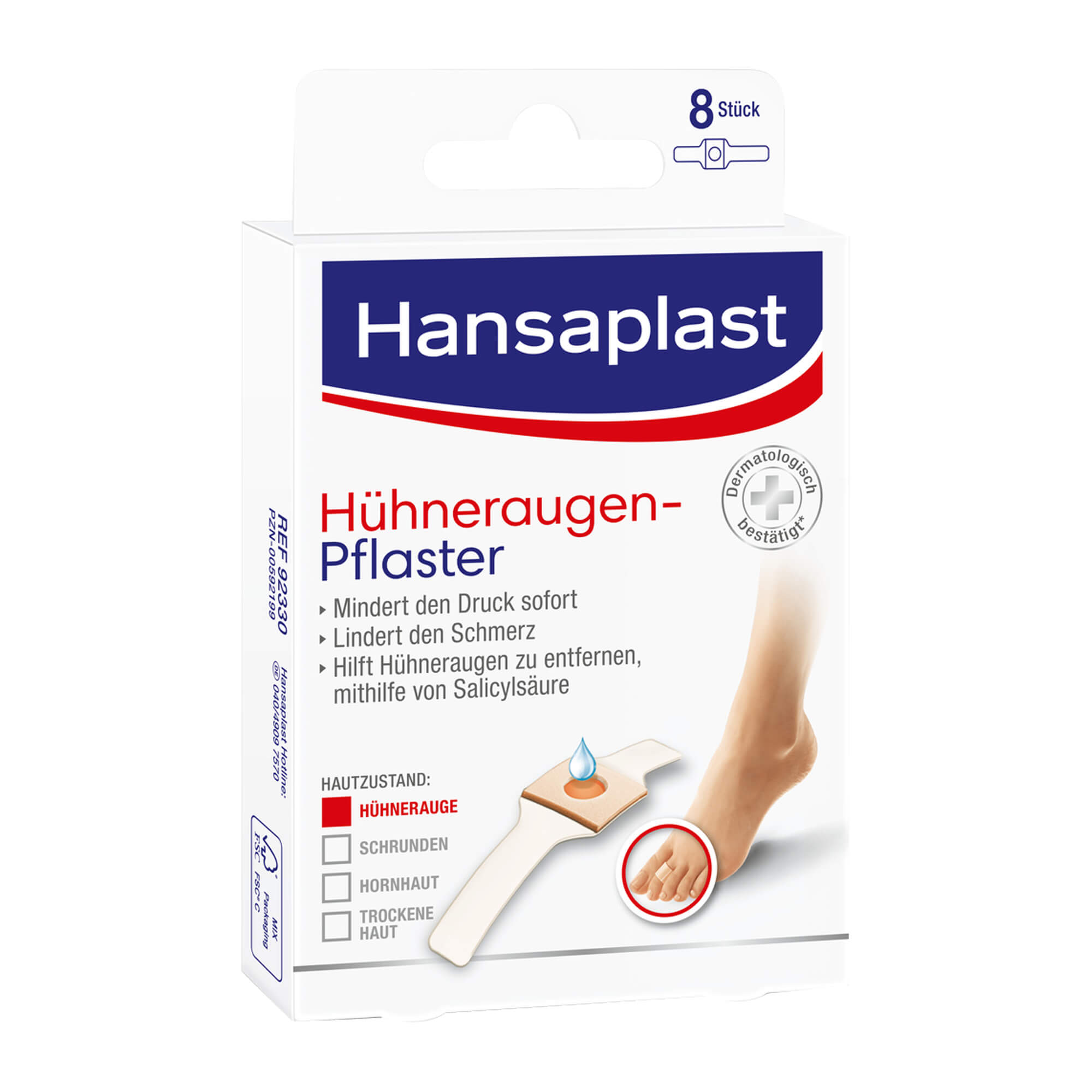 Hansaplast Hühneraugen-Pflaster - None