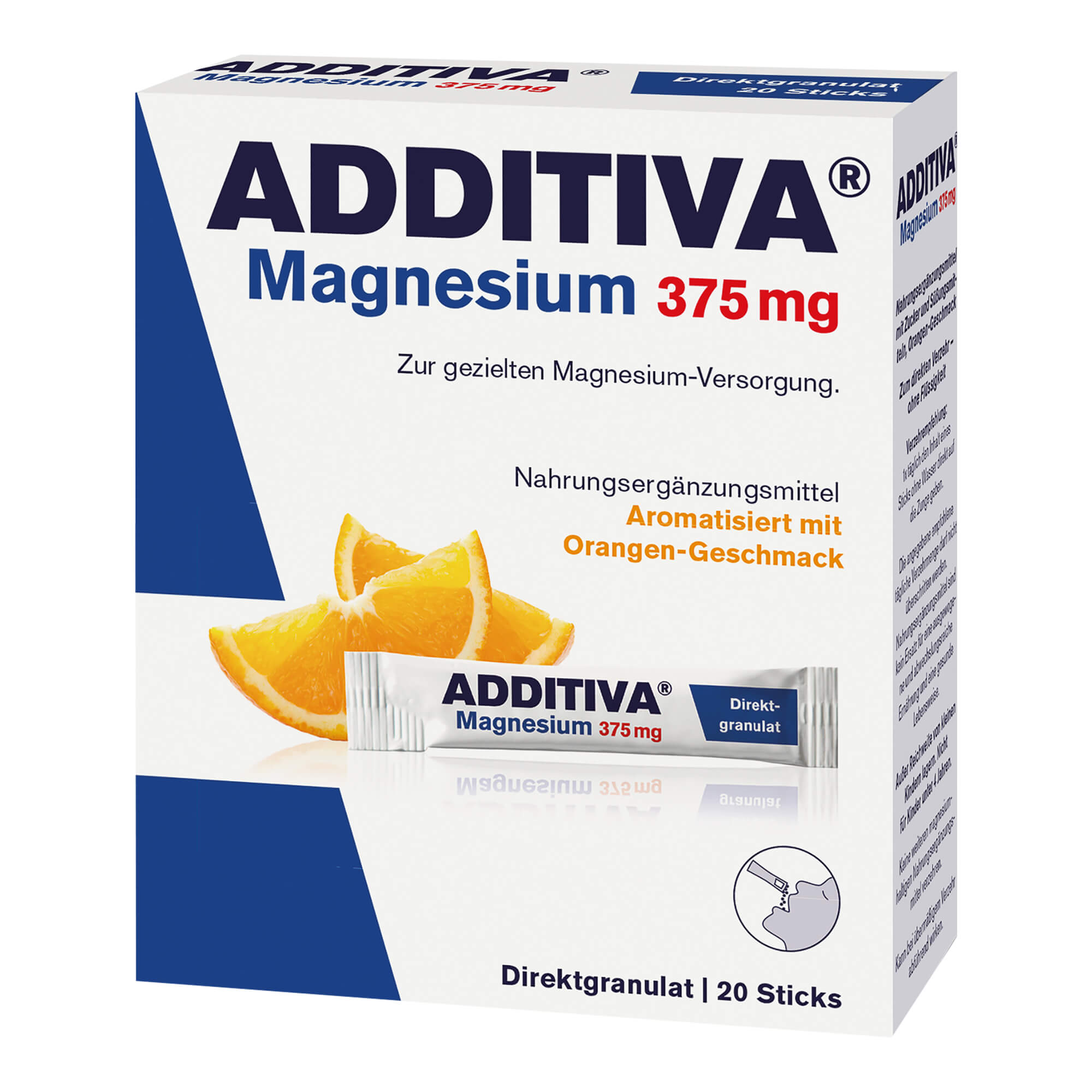 Additiva Magnesium 375 Mg Sticks Orange - None