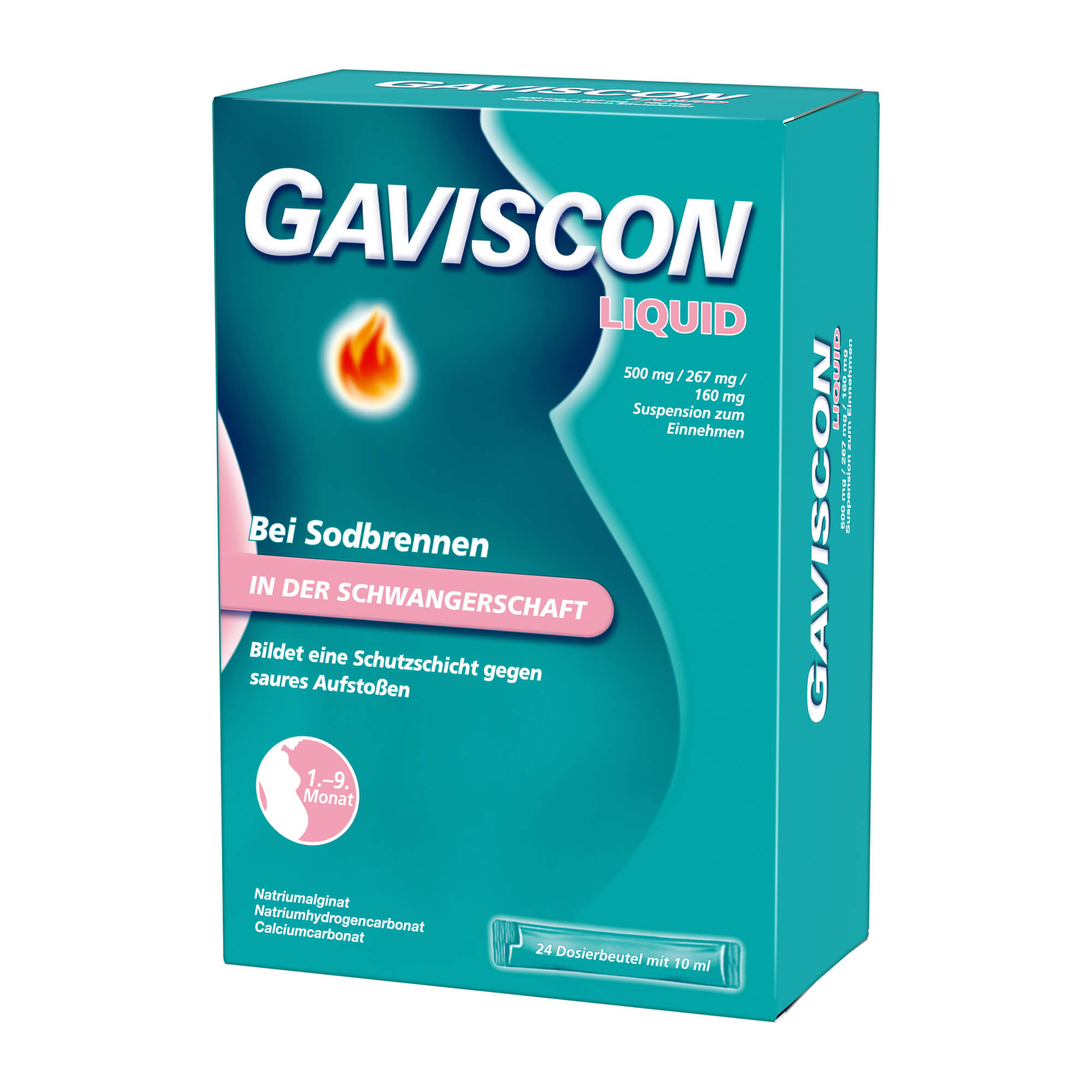 Gaviscon Liquid 500 Mg/267 Mg/160 Mg Suspension - None