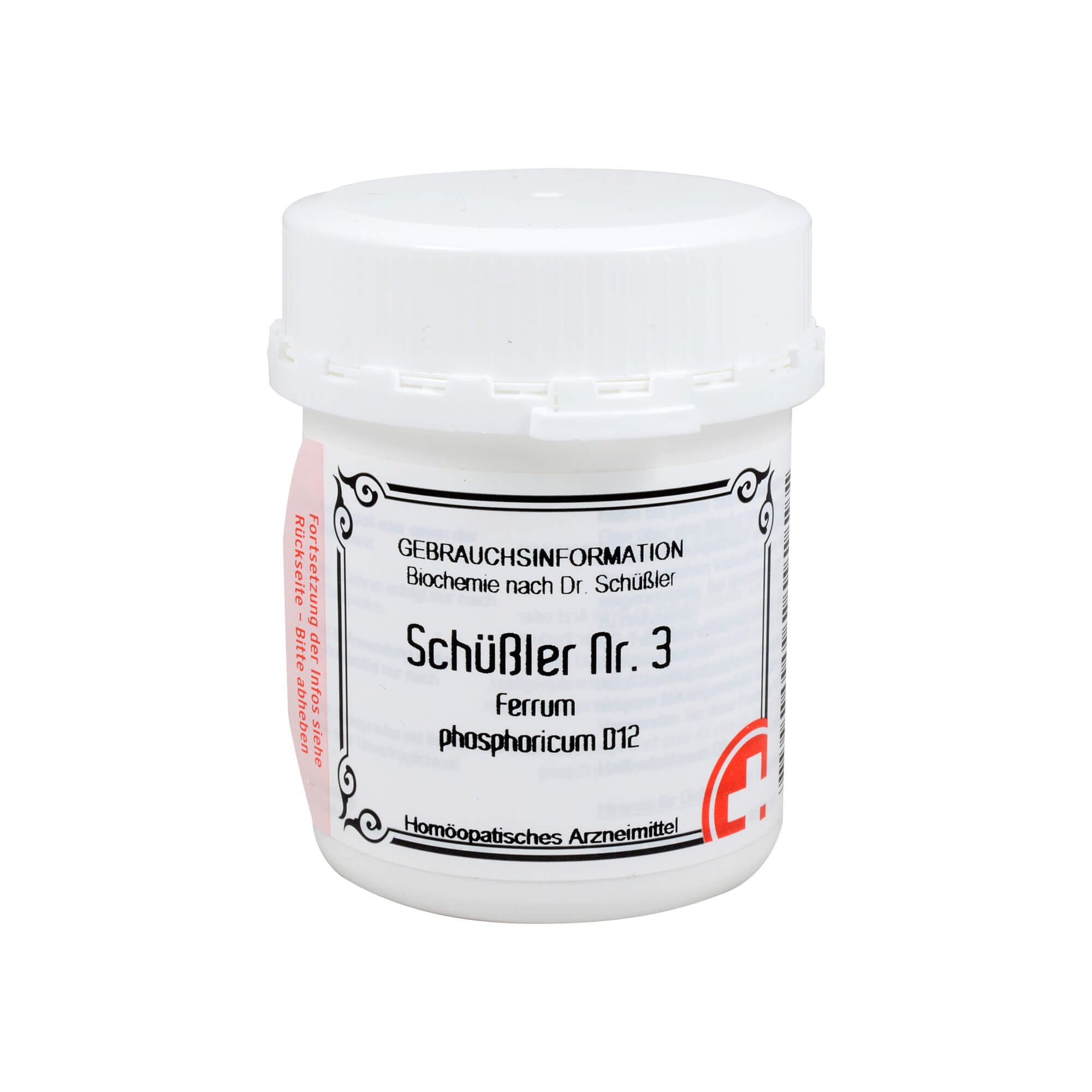 Schüssler Nr.3 Ferrum Phosphoricum D 12 Tabletten - None