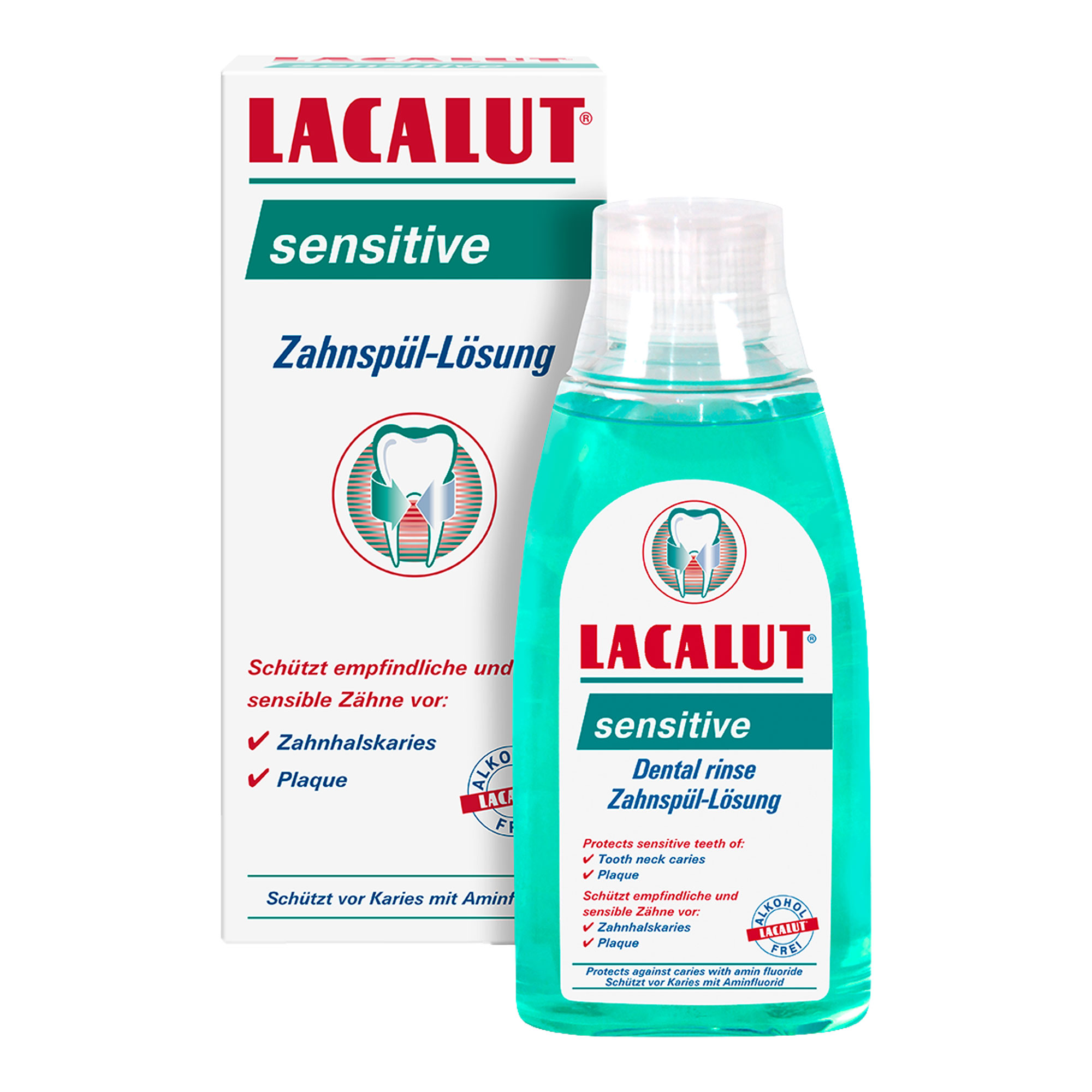 Lacalut sensitive Zahnspül-Lösung