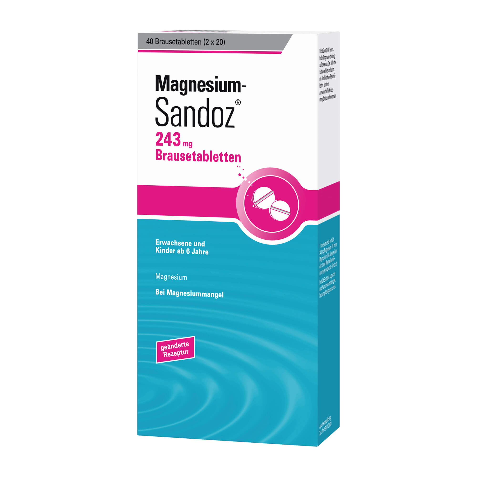 Magnesium-Sandoz 243 Mg Brausetabletten - None