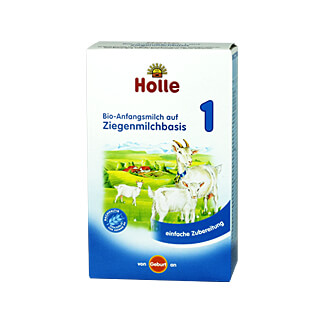 Holle Bio Anfangsmilch 1 auf Ziegenmilchbasis