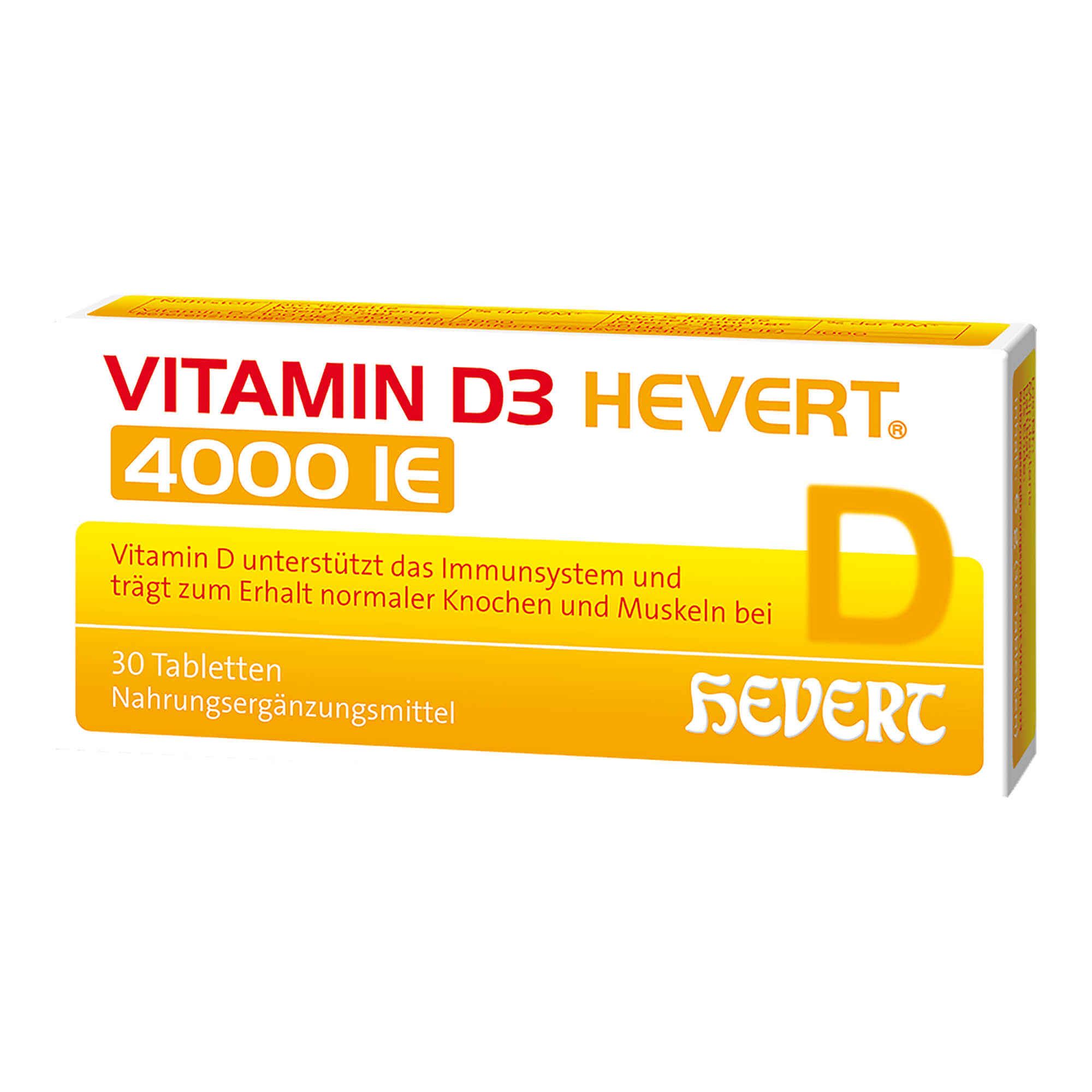 Vitamin D3 Hevert 4.000 I.E. Tabletten