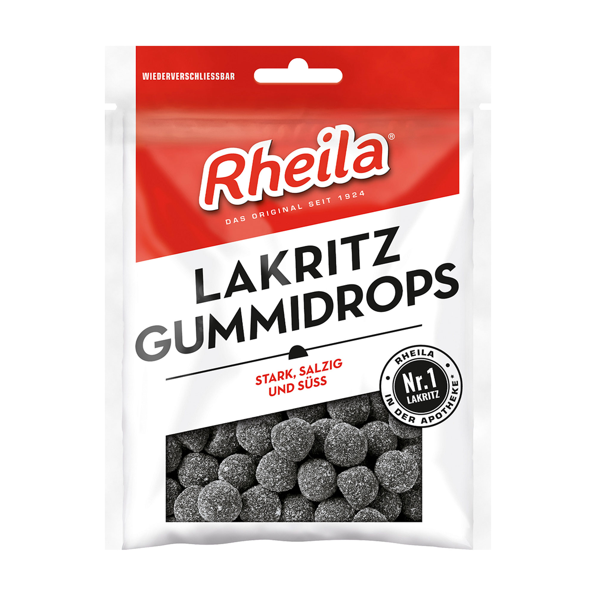 Rheila Lakritz Gummidrops Mit Zucker - None