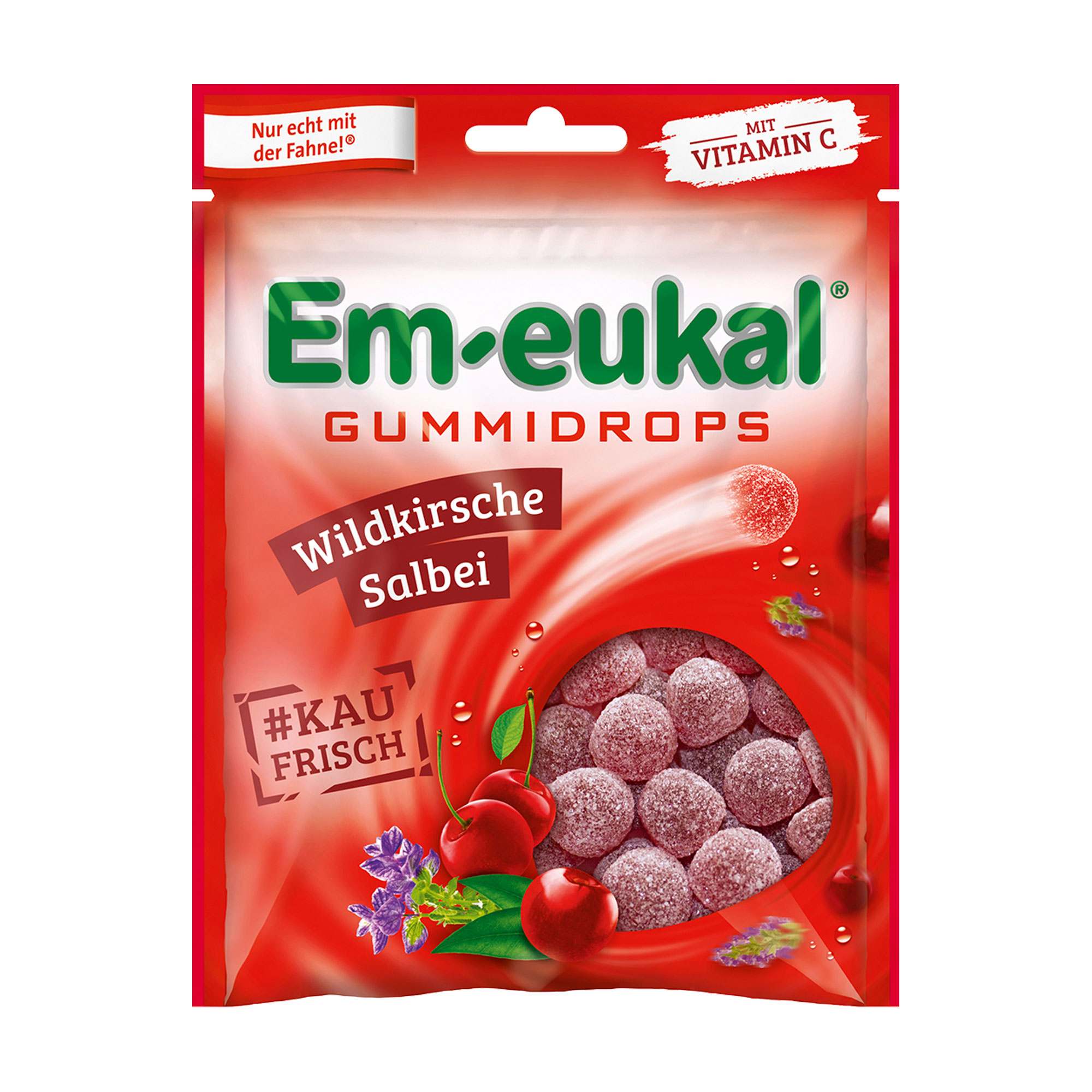 Em Eukal Gummidrops Wildkirsche-Salbei Zuckerhaltig - None