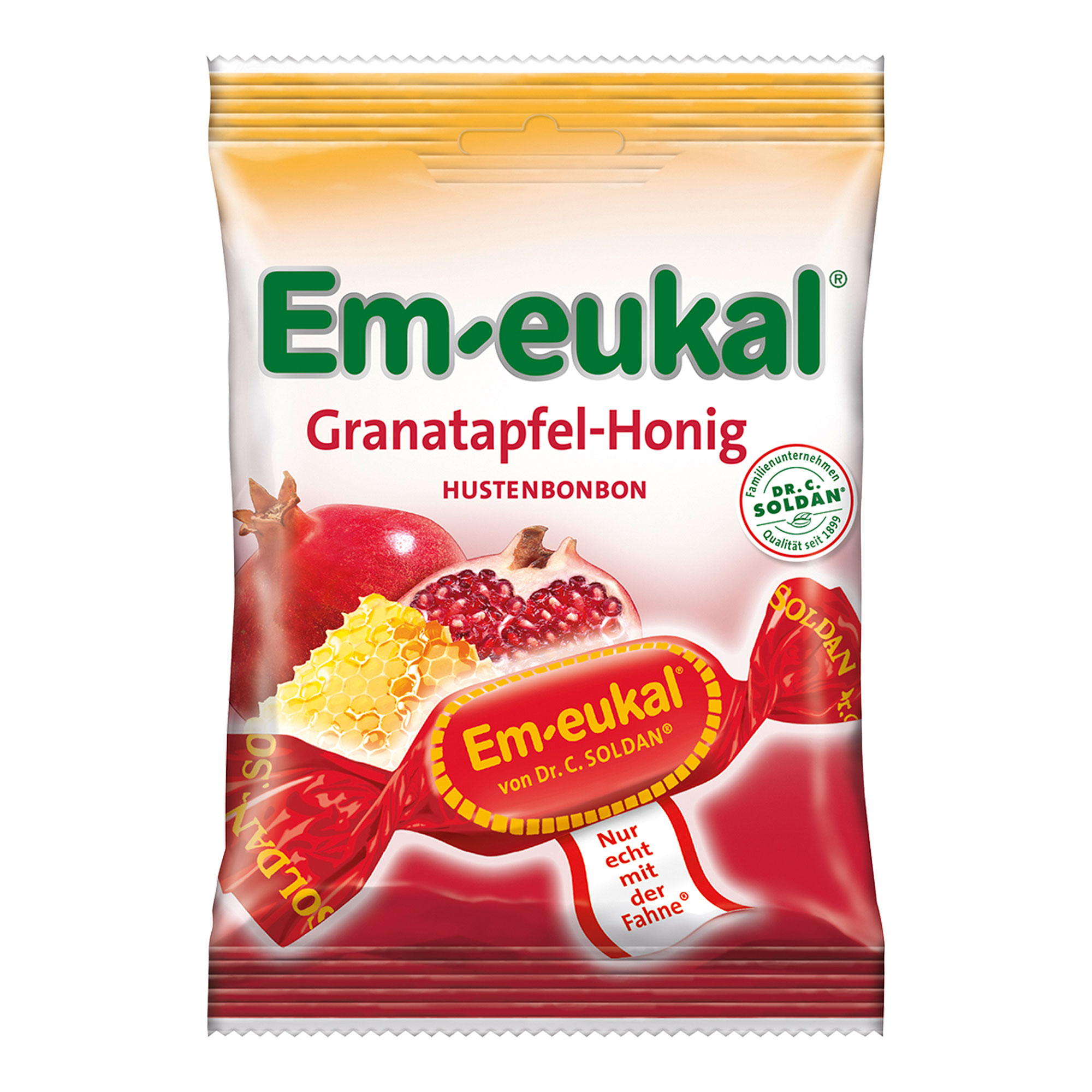 Em-Eukal Bonbons Granatapfel-Honig Zuckerhaltig - None