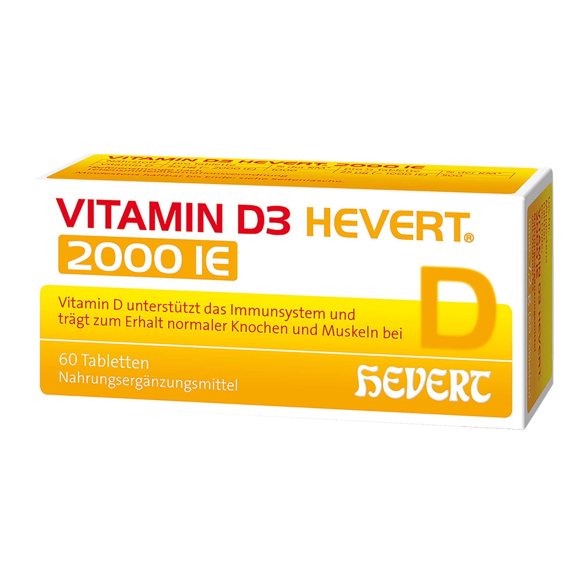 Vitamin D3 Hevert 2.000 I.E. Tabletten