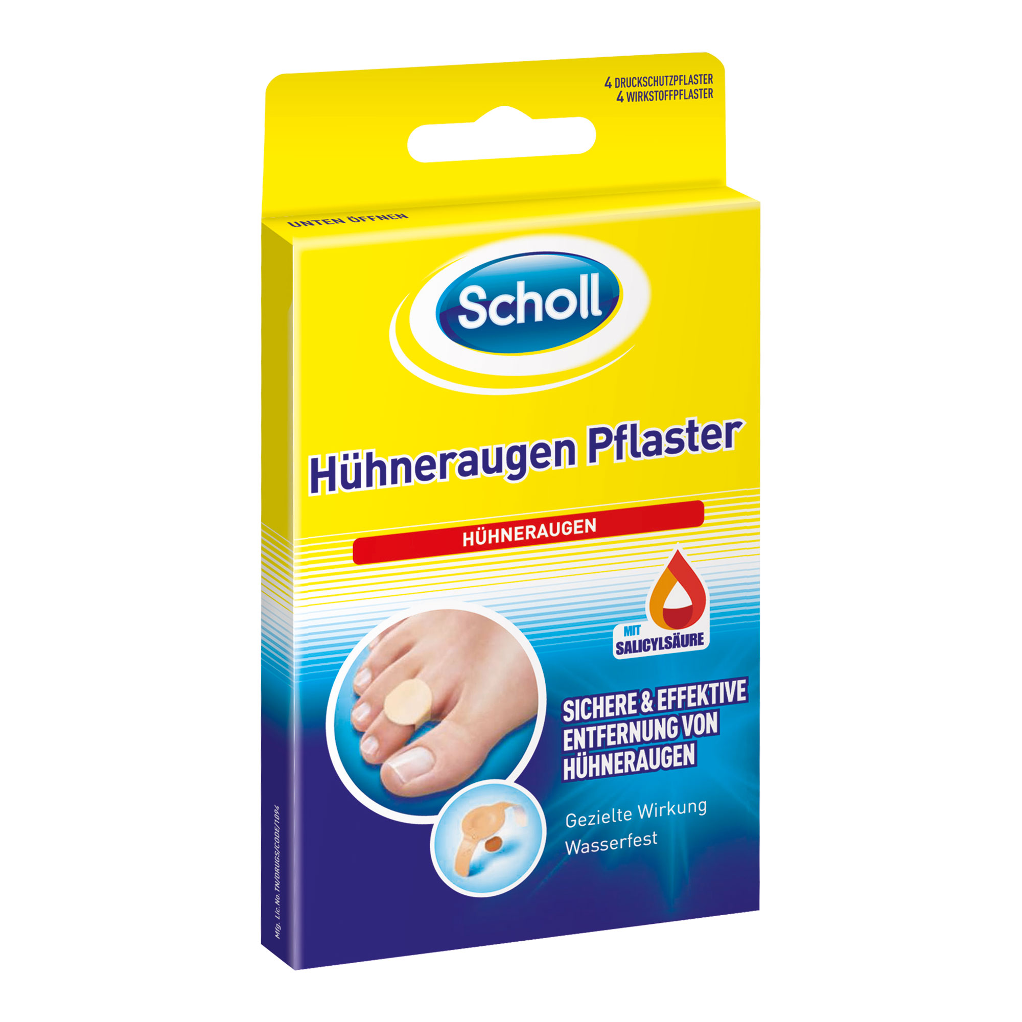 Scholl Hühneraugen Pflaster