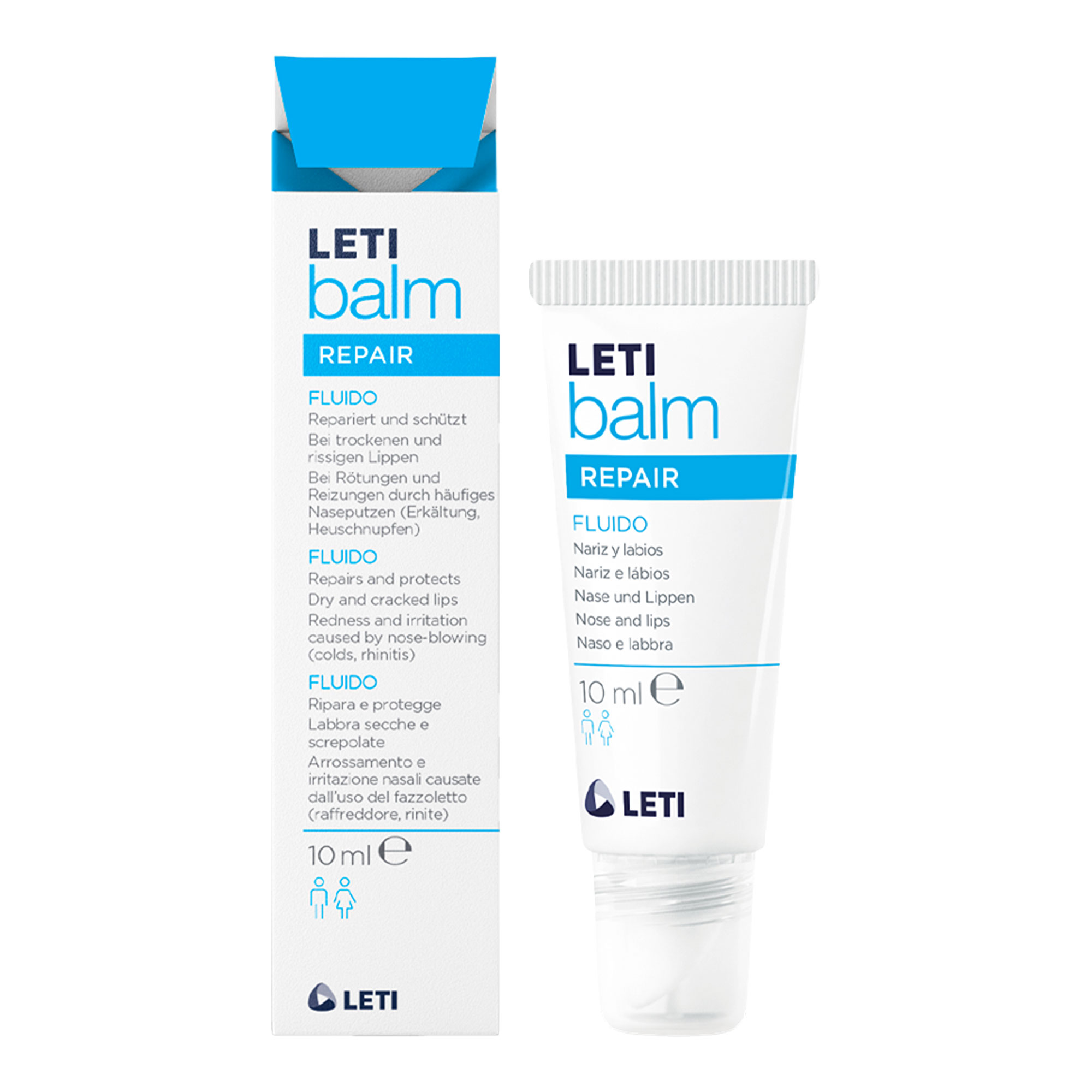 Leti Balm Fluido Repair Balsam Für Nase Und Lippen - None