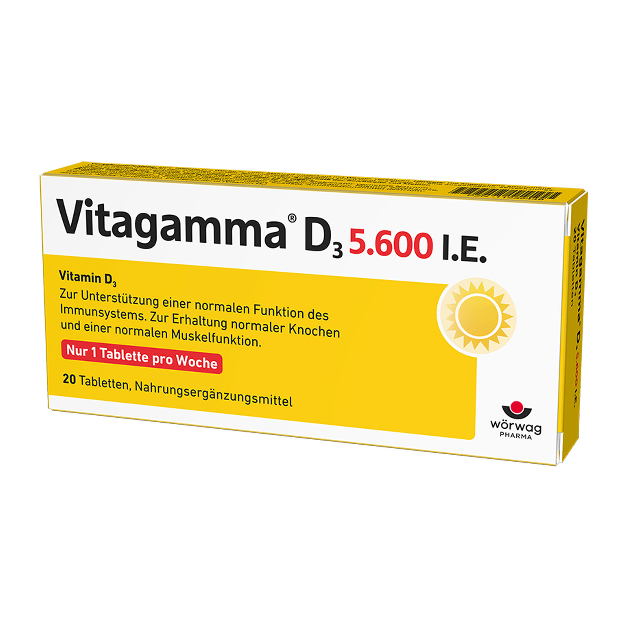 Vitagamma D3 5.600 I.E. Tabletten - None