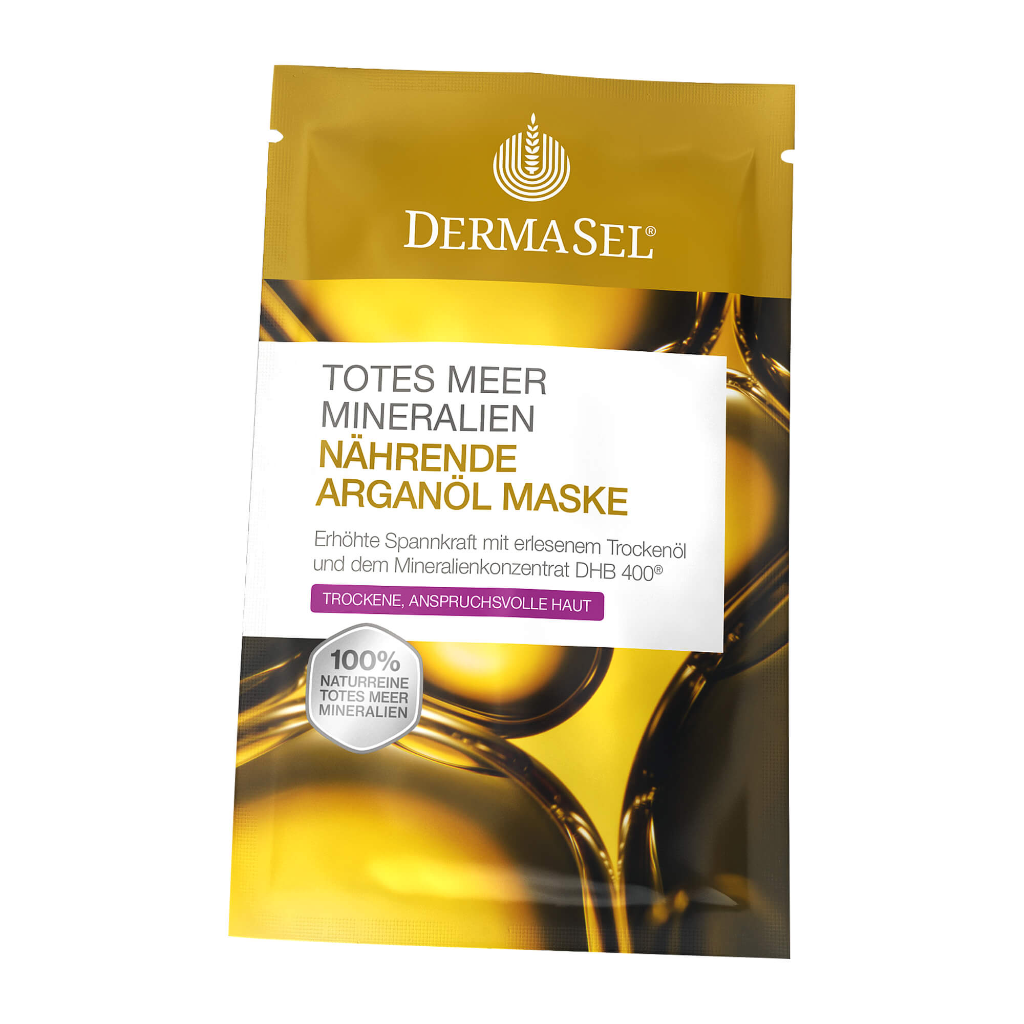 Dermasel Totes Meer Nährende Arganöl Maske - None