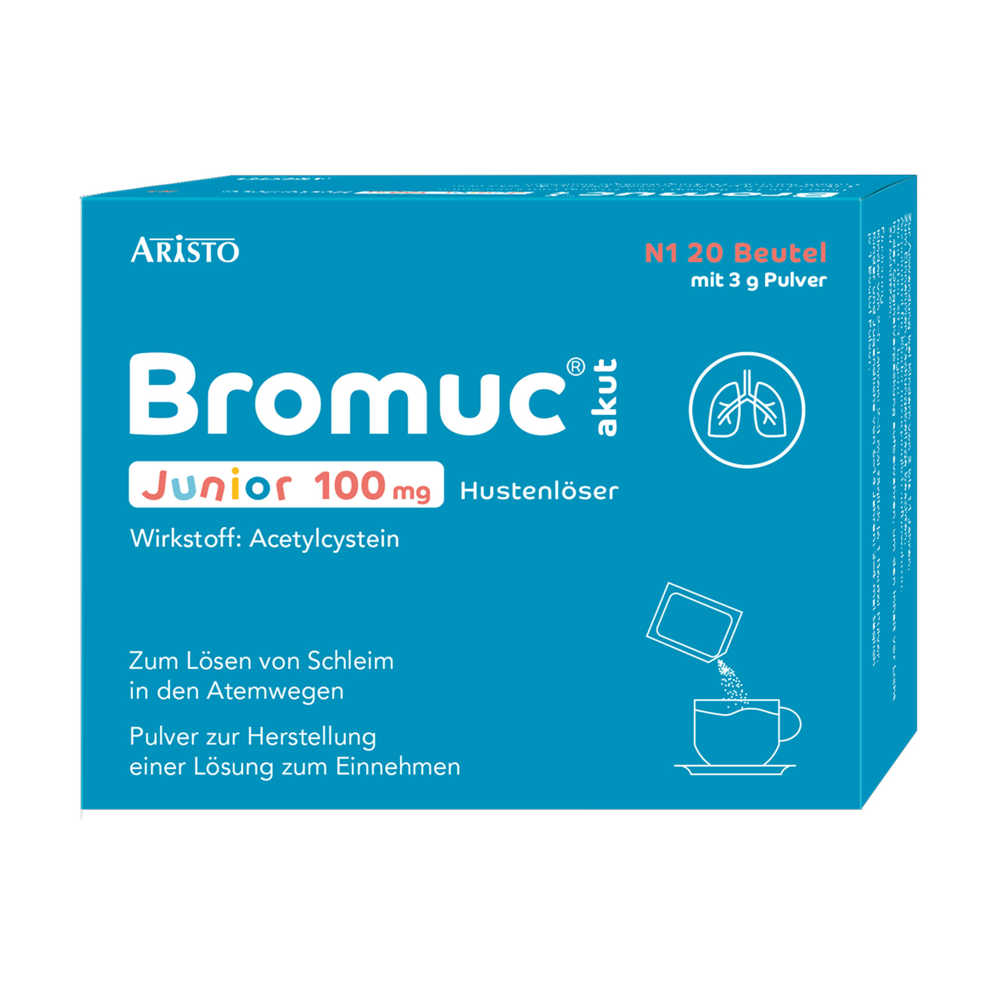 Bromuc Akut Junior 100 Mg Hustenlöser - None