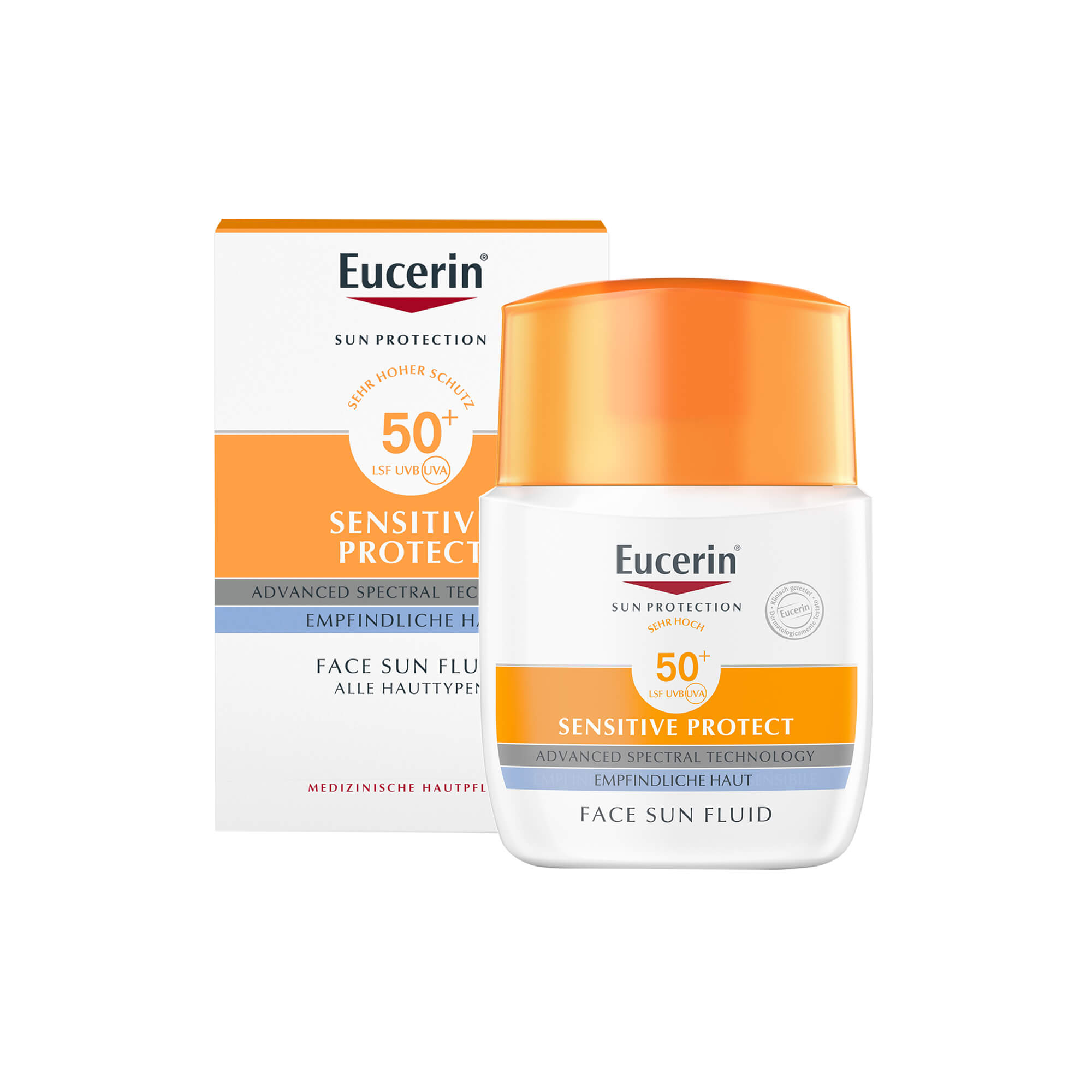 Eucerin Sun Sensitive Protect Mattierendes Fluid Lsf 50+ - None