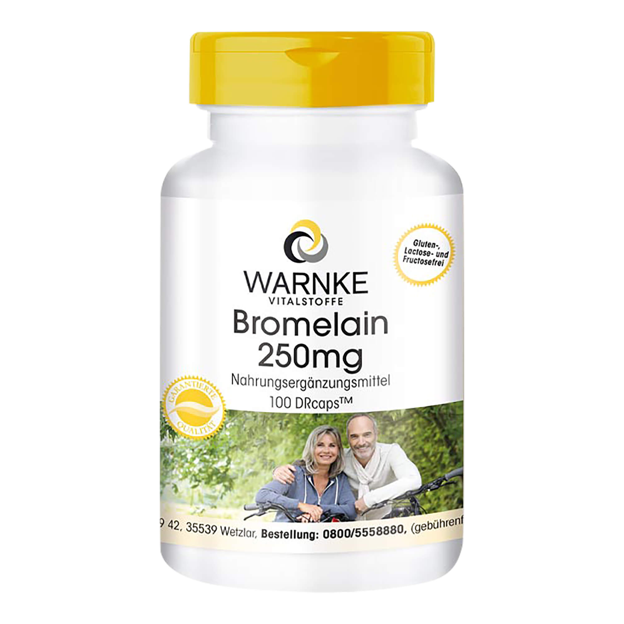 Bromelain 250 mg magensaftresistente Kapseln