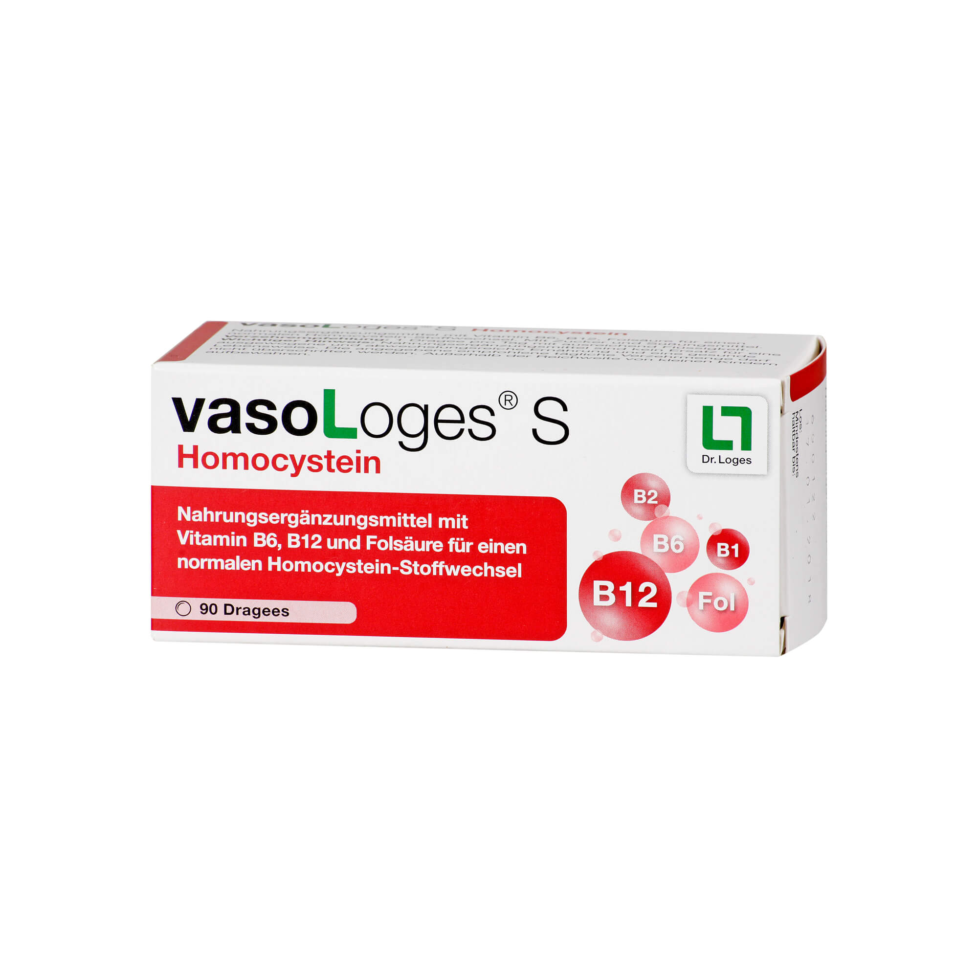 Vasologes S Homocystein Dragees 90 St