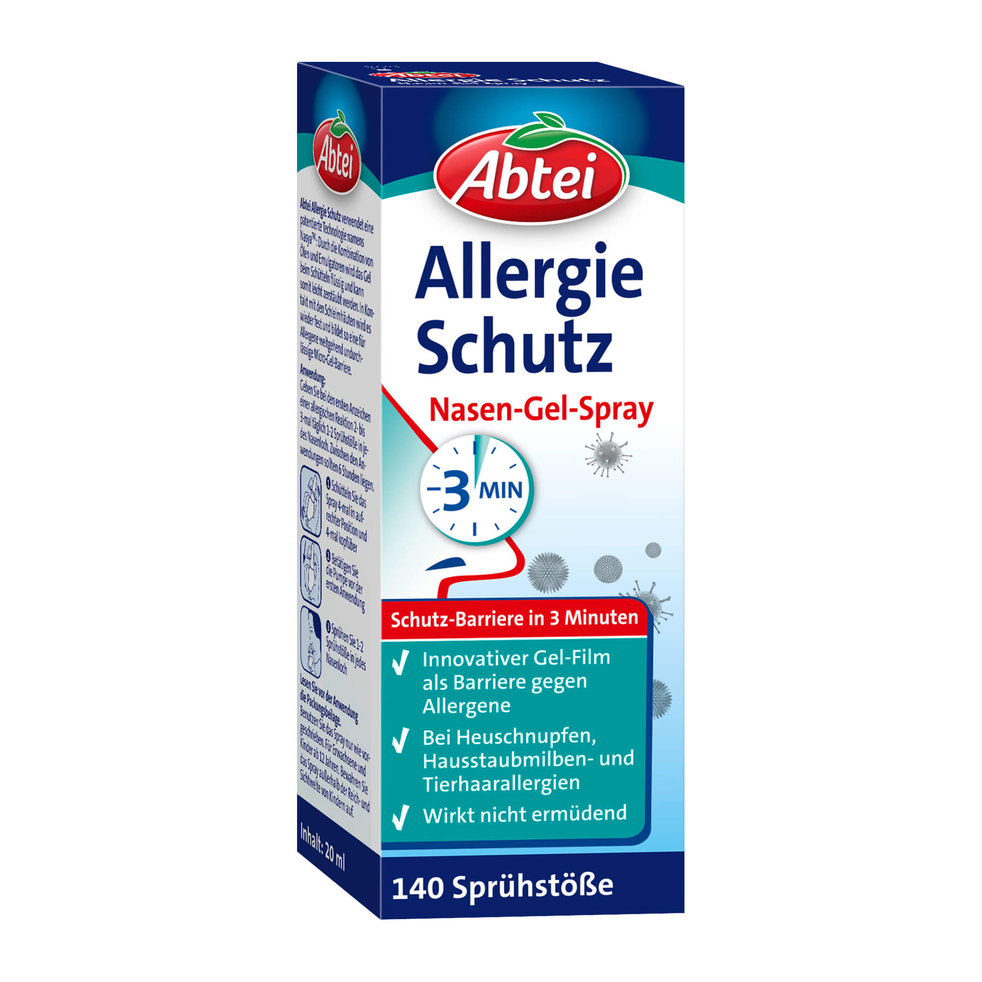 Abtei Allergie Schutz Nasen-Gel-Spray - None