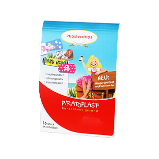 Piratoplast Pflasterstrips Für Mädchen - None