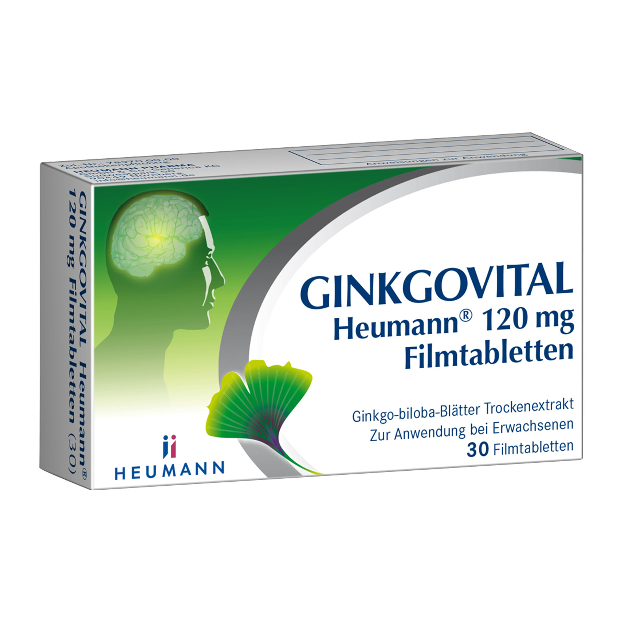 Ginkgovital Heumann 120 Mg Filmtabletten - None