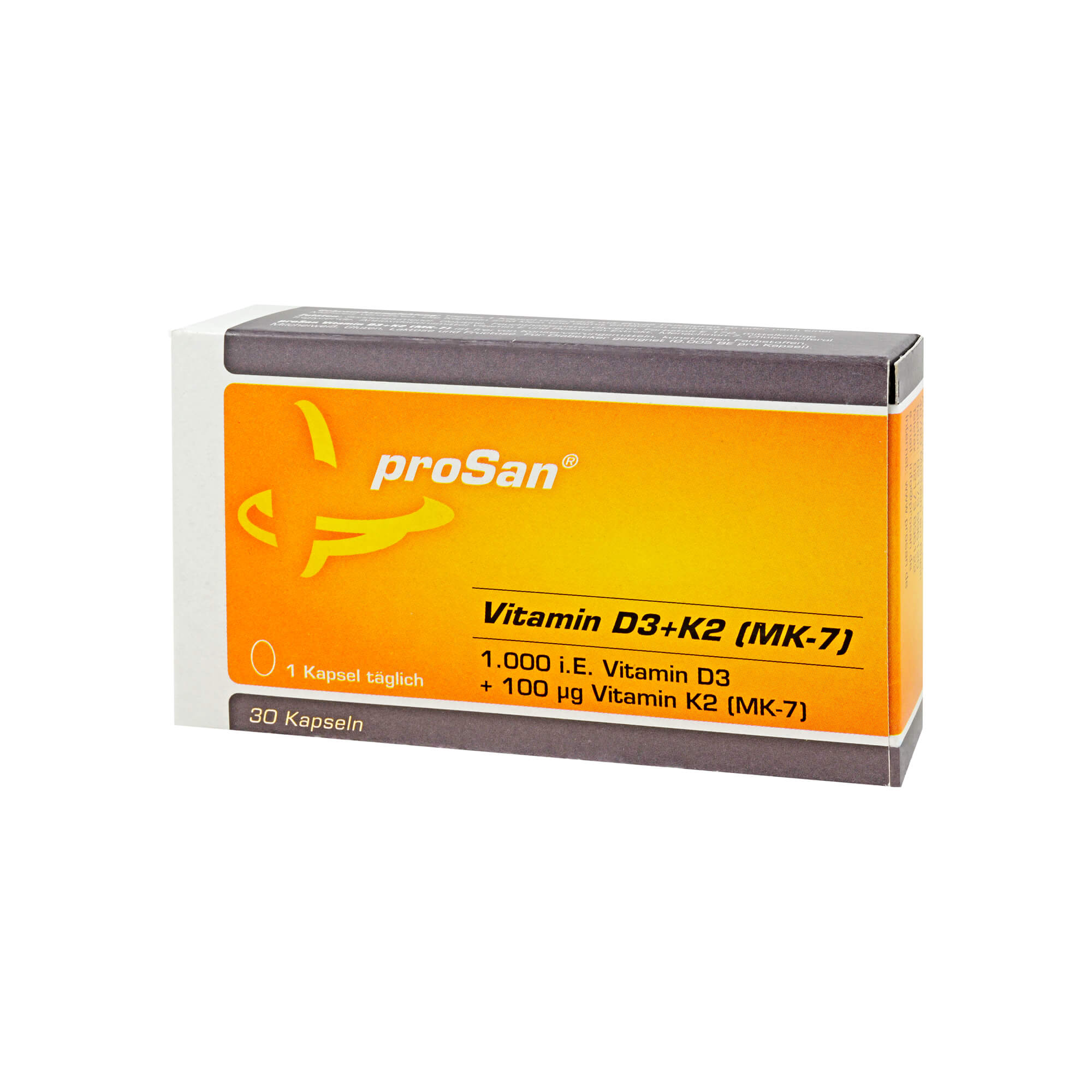 Prosan Vitamin D3 (1000 I.E.)+K2 Mk-7 Kapseln - None