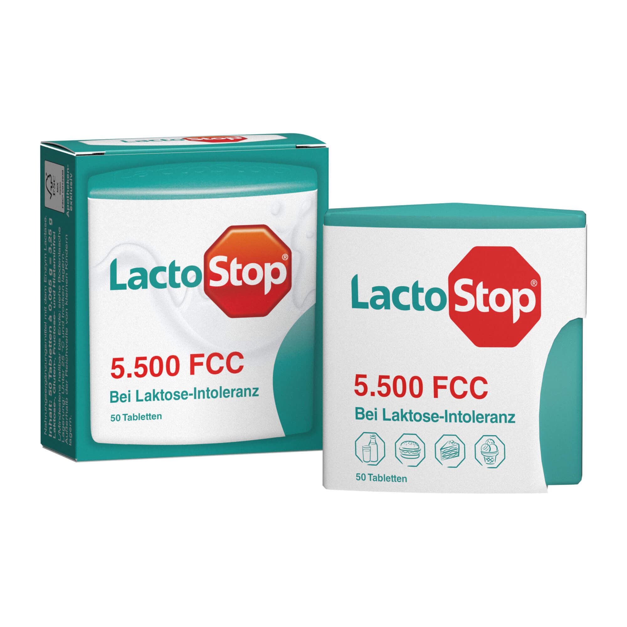 Lactostop 5.500 FCC Tabletten Klickspender