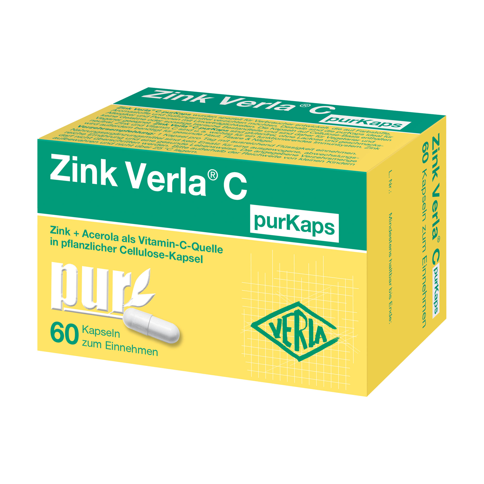 Zink Verla C Purkaps - None