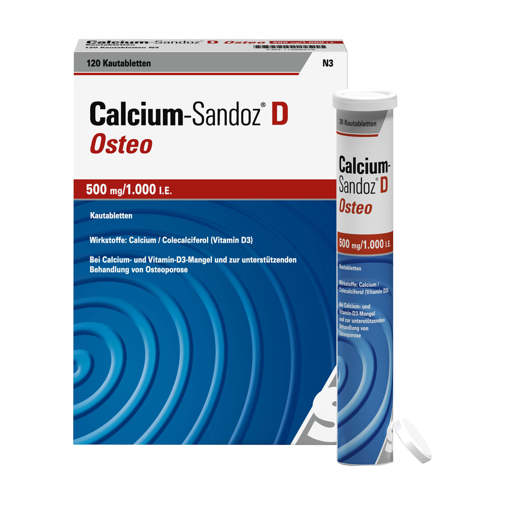 Calcium Sandoz D Osteo Kautabletten - None